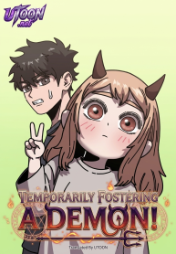 temporarily-fostering-a-demon-manga-cover