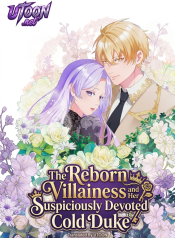 the-reborn-villainess-and-her-suspiciously-devoted-cold-duke-manga-cover