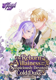 the-reborn-villainess-and-her-suspiciously-devoted-cold-duke-manga-cover
