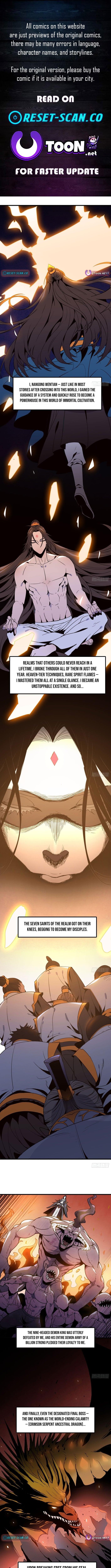 A Cultivation Master Starts a New Account in Another World – Chapter 1 – Page 1