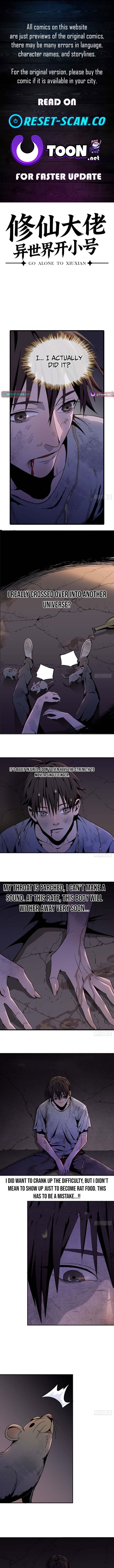 A Cultivation Master Starts a New Account in Another World – Chapter 3 – Page 1
