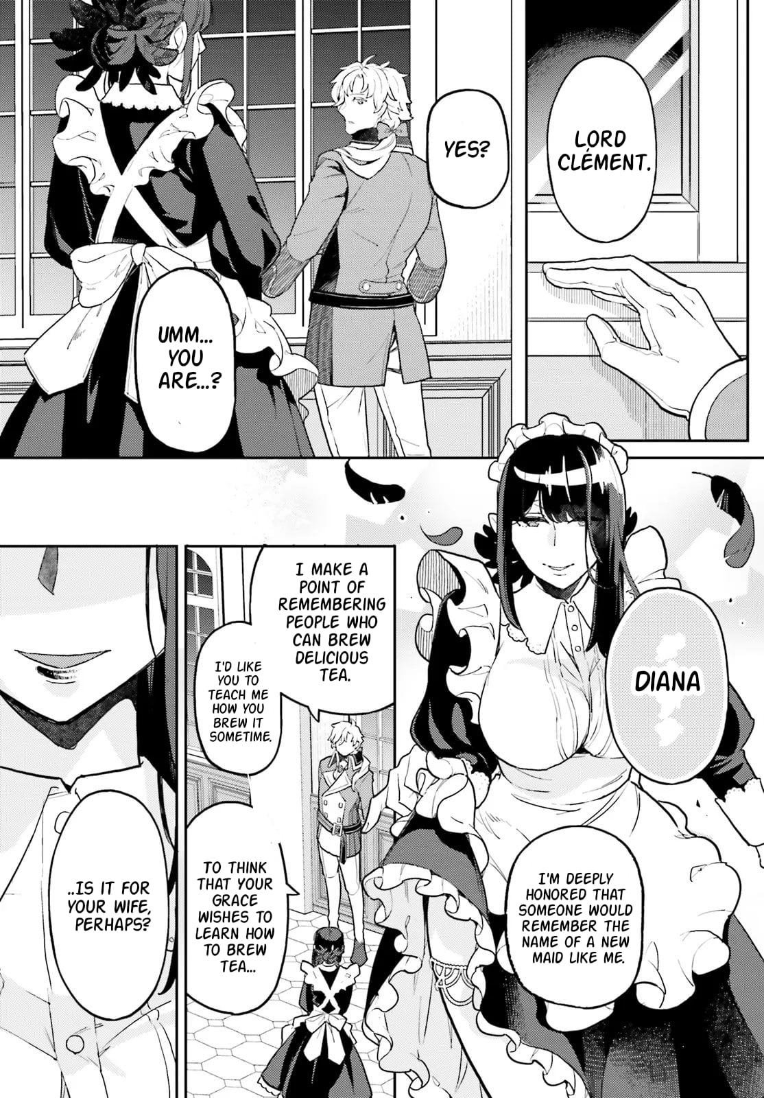 Akuyaku Ikka no Okugata, Shi ni Modori shite Kokoro wo Irekaeru – Chapter 36.3 – Page 7