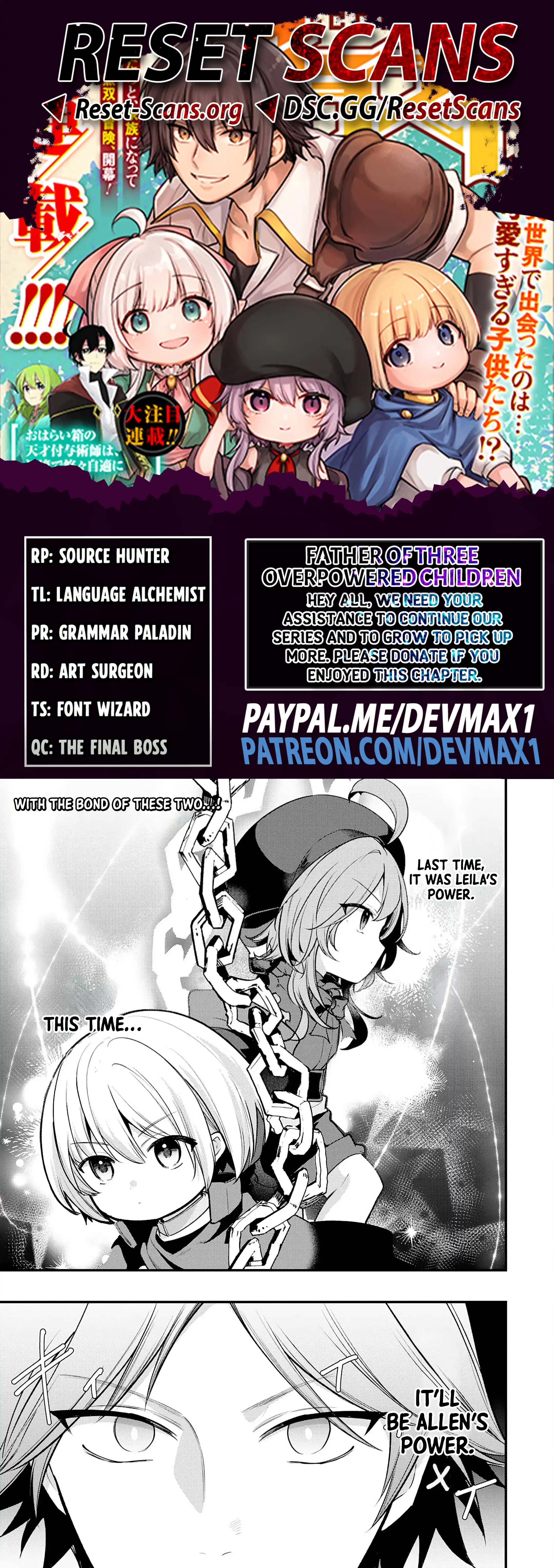 Father of Three Overpowered Children – Chapter 9 – Page 1