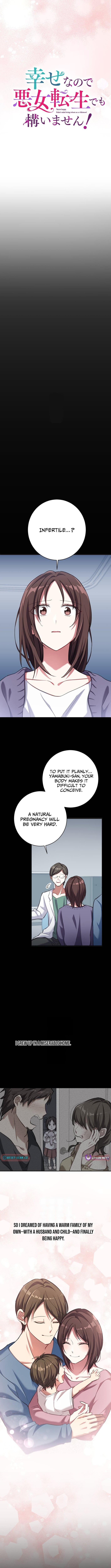 I'm So Happy, I Don't Mind Being Reborn as a Villainess! – Chapter 1 – Page 5