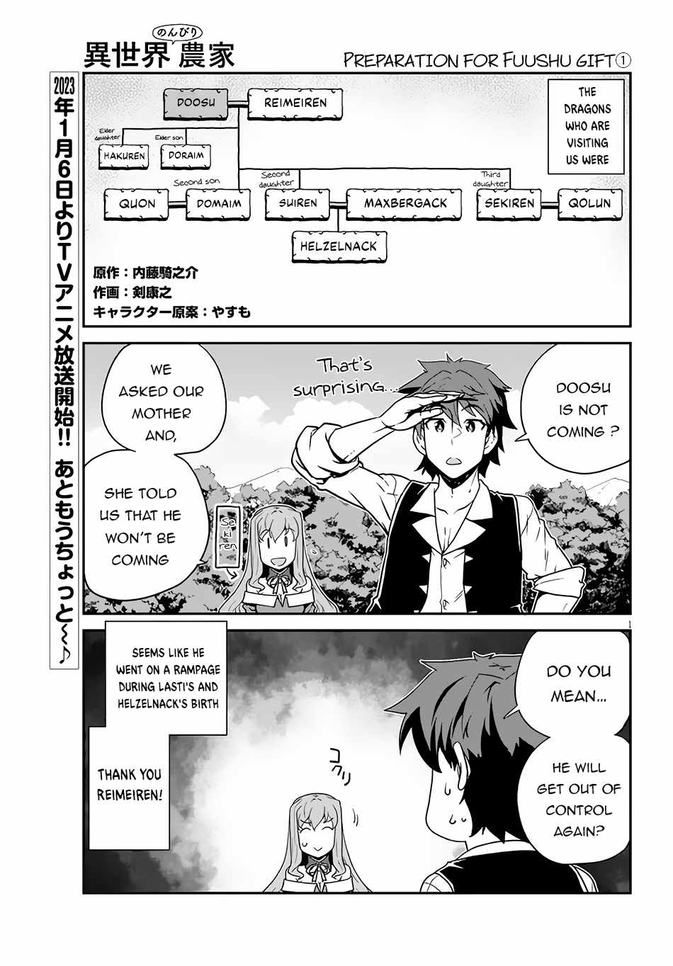 Isekai Nonbiri Nouka – Chapter 217 – Page 1