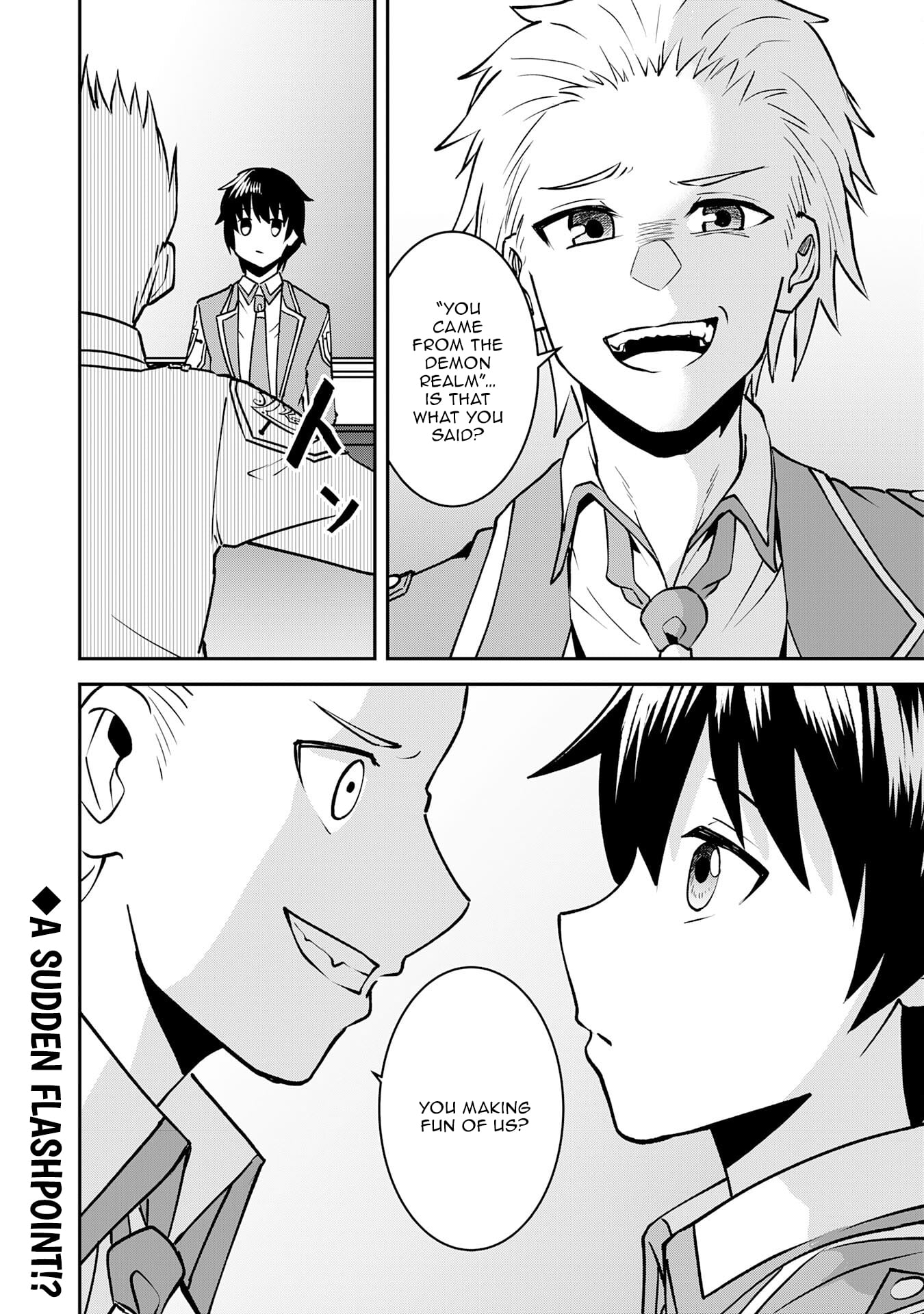 Makai de Sodaterareta Shounen, Umarete Hajimete no Ningenkai de Musousuru ~Makai no Joushiki de Ikitetara, Kizukeba Jinrui Saikyou ni Natteita~ – Chapter 3 – Page 27