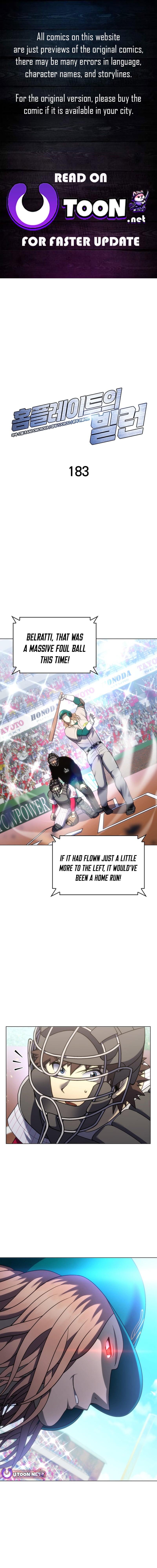 Home Plate Villain – Chapter 183 – Page 1