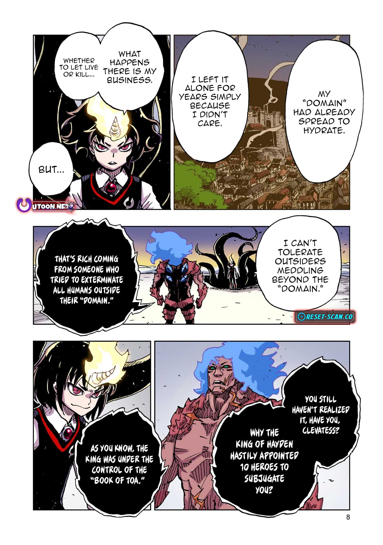 Clevatess: The Devil Beast King, The Baby, & The Corpse Hero – Chapter 50 – Page 10