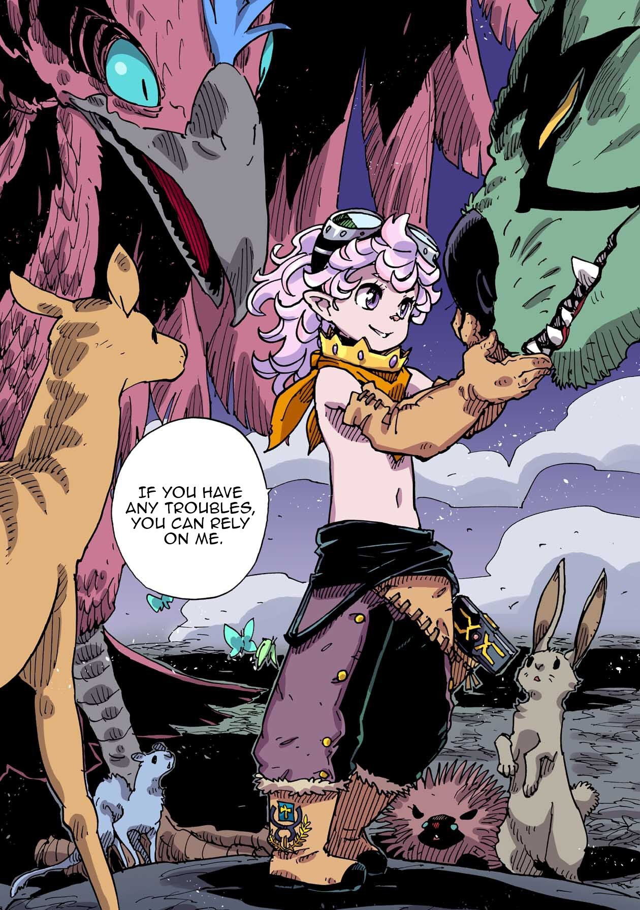 Clevatess: The Devil Beast King, The Baby, & The Corpse Hero – Chapter 58 – Page 36