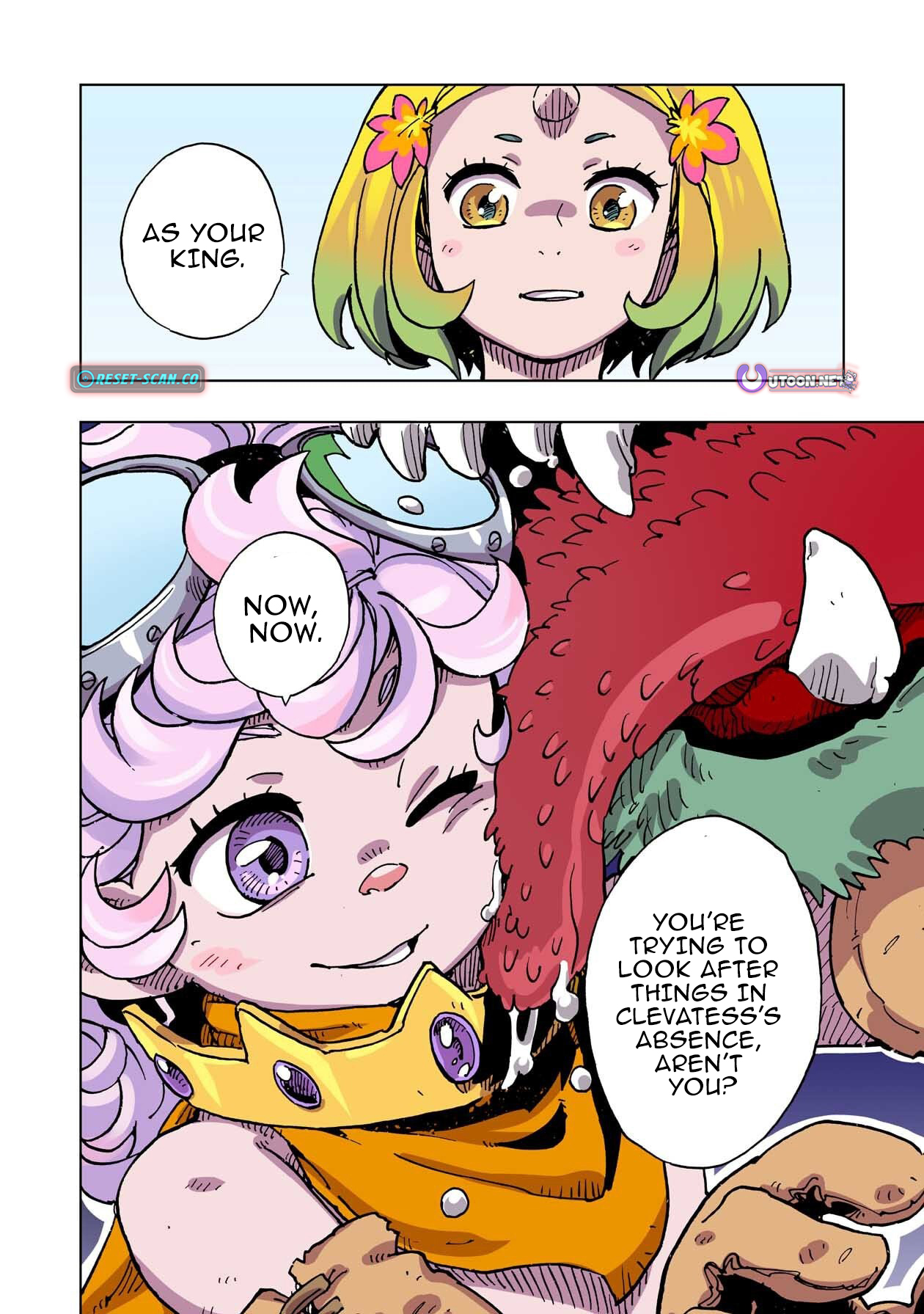 Clevatess: The Devil Beast King, The Baby, & The Corpse Hero – Chapter 58 – Page 37