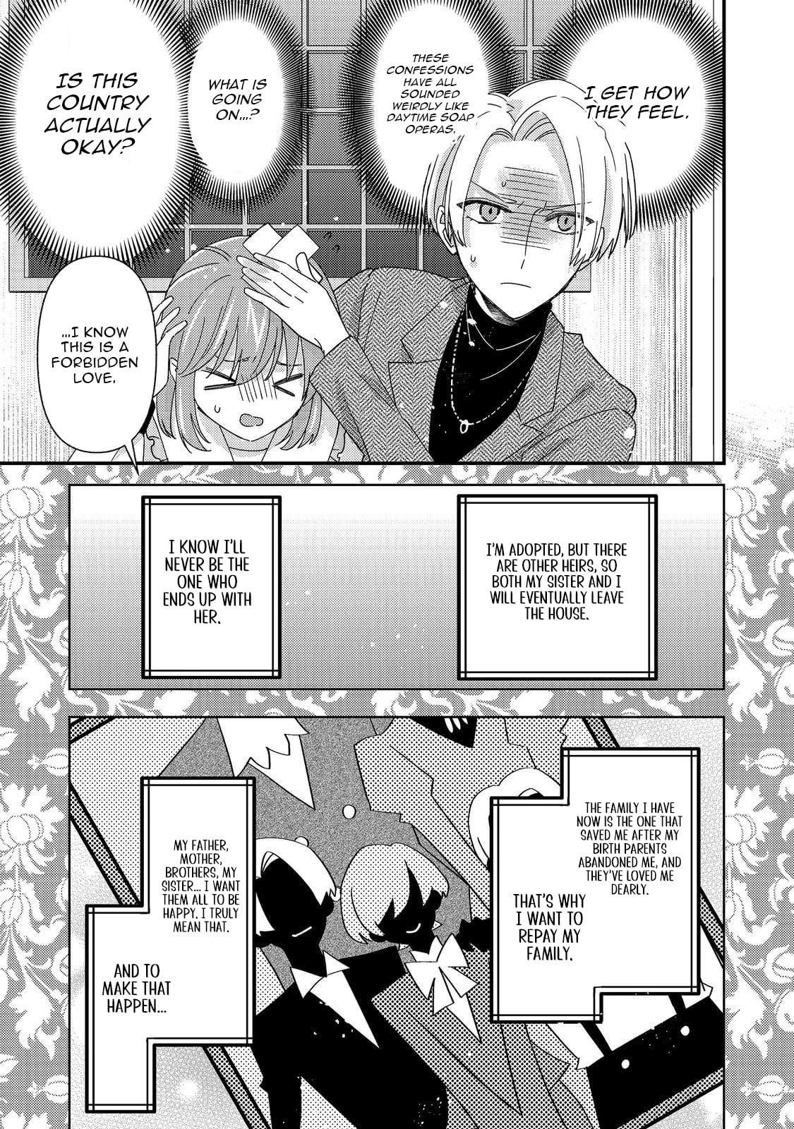 Mob Douzen no Akuyaku Reijou wa Dansou Shite Kouryaku Taishou no Za o Nerau – Chapter 14.2 – Page 3