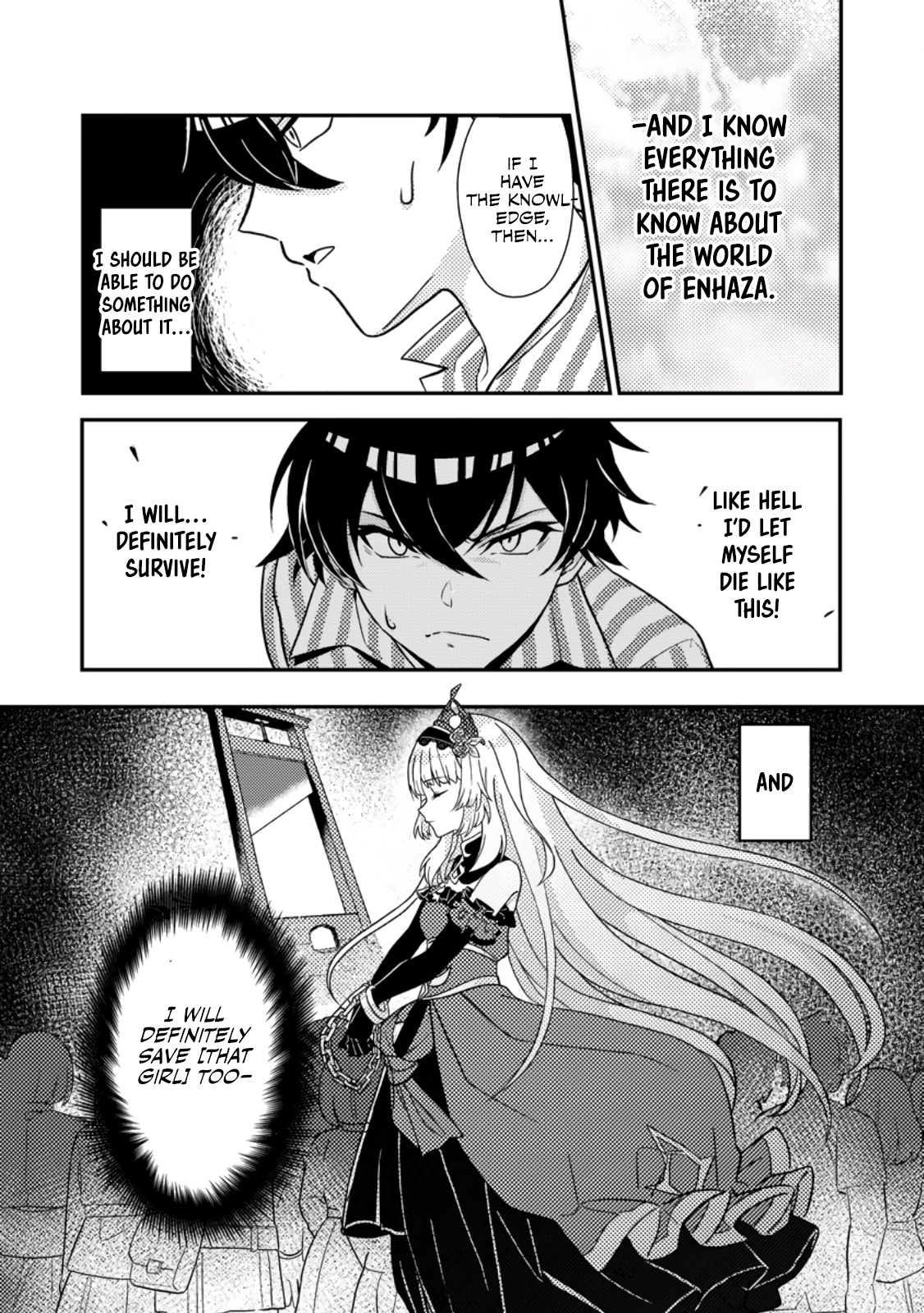 Munou no Akudou Ouji wa Ikinokoritai ~Ren'ai RPG no Akuyaku Mob ni Tensei Shita kedo, Gensaku Mushi shite Saikyou wo Mezasu~ – Chapter 1 – Page 9
