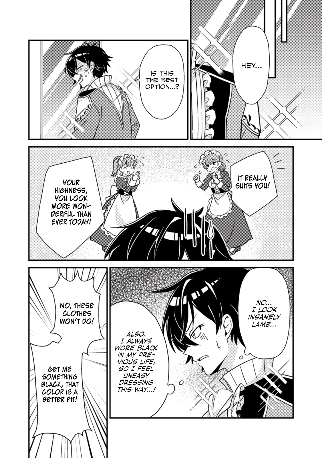 Munou no Akudou Ouji wa Ikinokoritai ~Ren'ai RPG no Akuyaku Mob ni Tensei Shita kedo, Gensaku Mushi shite Saikyou wo Mezasu~ – Chapter 1 – Page 10