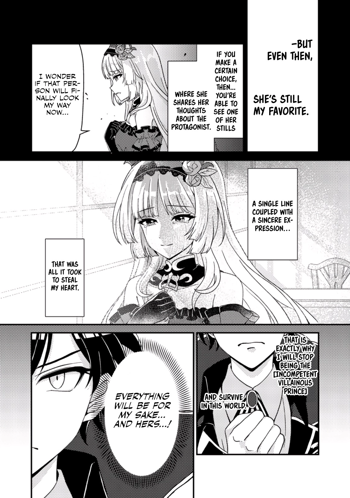 Munou no Akudou Ouji wa Ikinokoritai ~Ren'ai RPG no Akuyaku Mob ni Tensei Shita kedo, Gensaku Mushi shite Saikyou wo Mezasu~ – Chapter 1 – Page 16