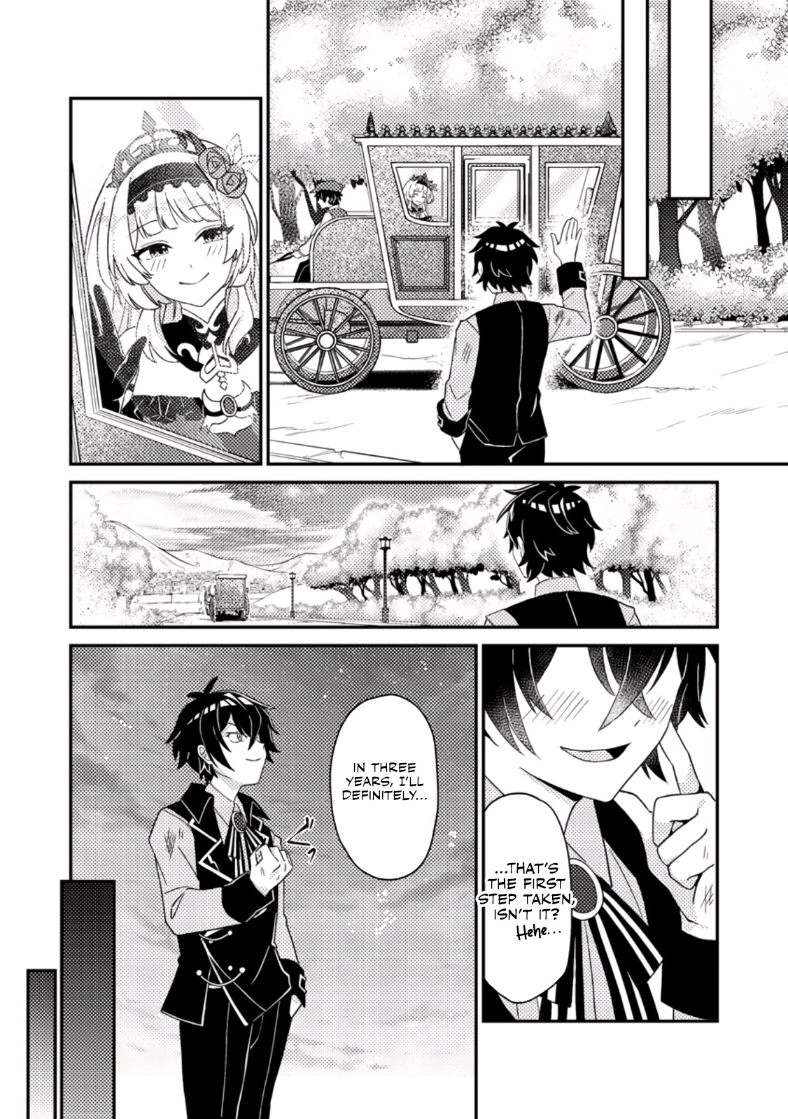 Munou no Akudou Ouji wa Ikinokoritai ~Ren'ai RPG no Akuyaku Mob ni Tensei Shita kedo, Gensaku Mushi shite Saikyou wo Mezasu~ – Chapter 1 – Page 26