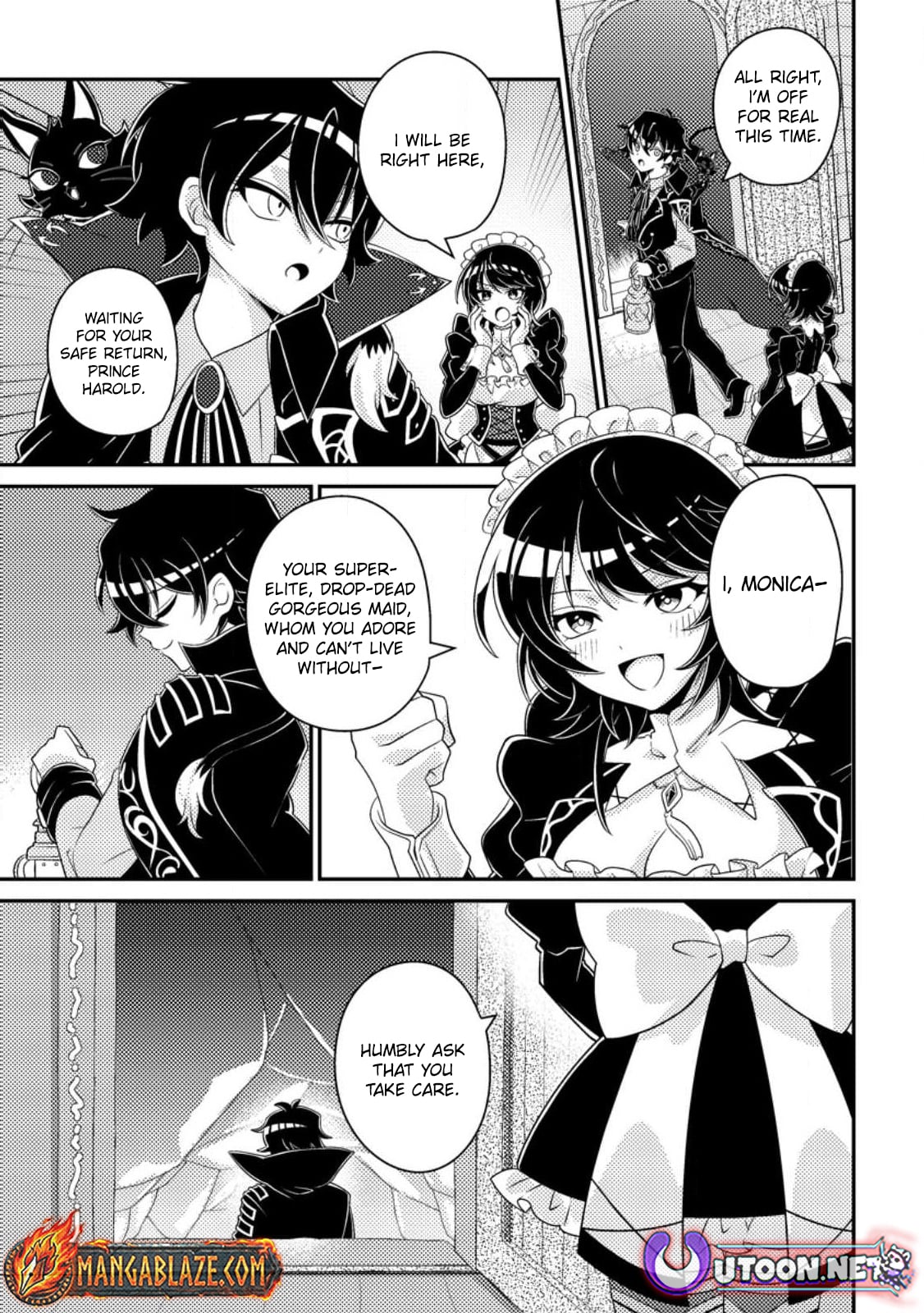 Munou no Akudou Ouji wa Ikinokoritai ~Ren'ai RPG no Akuyaku Mob ni Tensei Shita kedo, Gensaku Mushi shite Saikyou wo Mezasu~ – Chapter 18.3 – Page 12