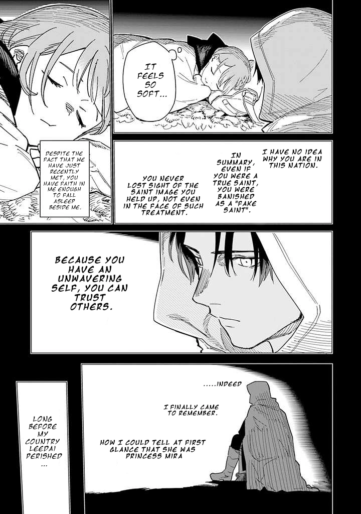 Nise Seijo!? Mira no Boukentan ~Tsuihou Saremashita ga Jisuha Saikyou nanode Second Life wo Tanoshimimasu!~ – Chapter 4 – Page 28