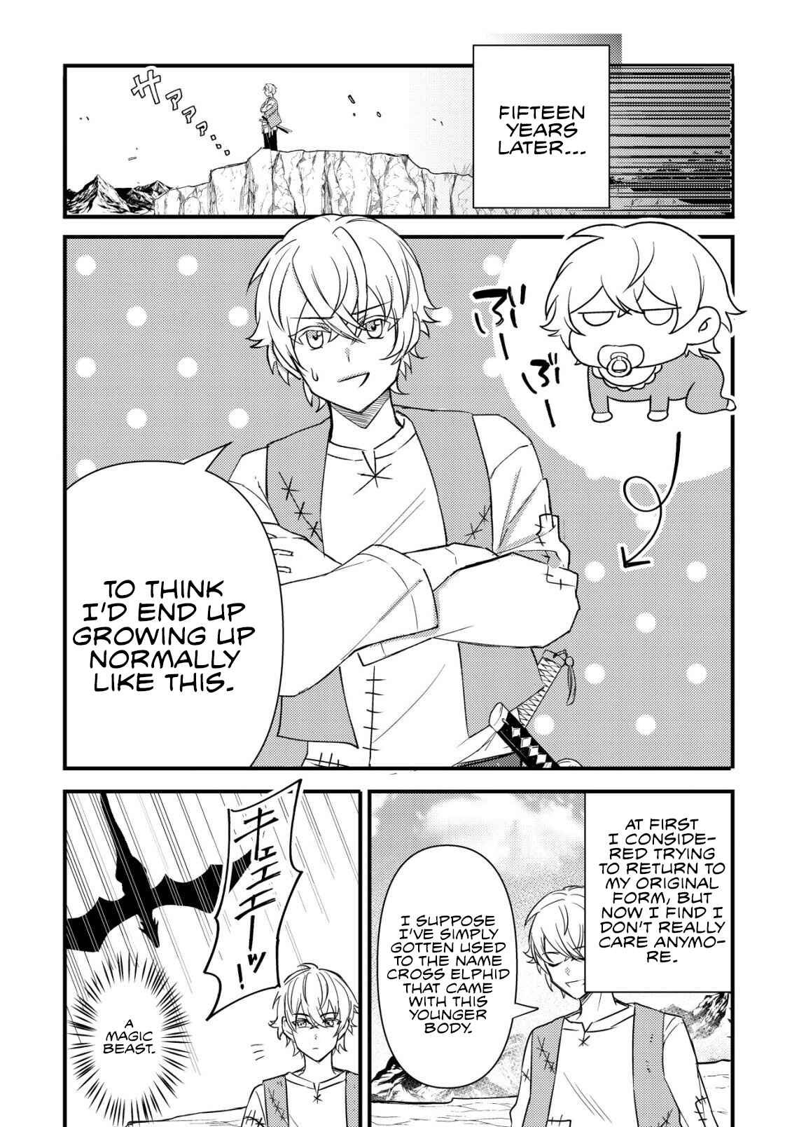 Rouren no Jikuu Kenshi, Wakagaeru: Nidome no Jinsei, Yowaki wo Sukuu Tame Jii wa Wakai Karada de Musou Suru – Chapter 1 – Page 7