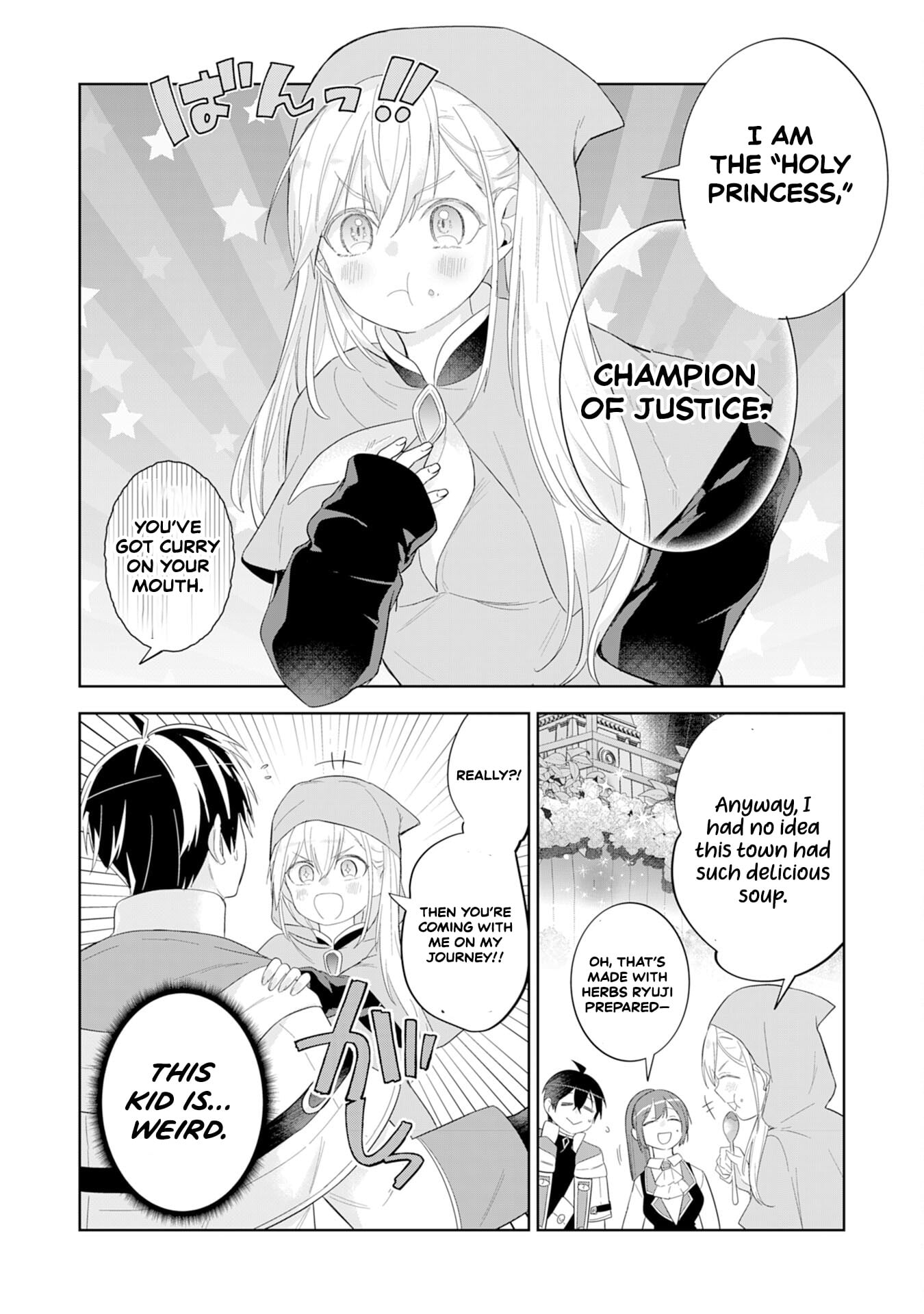 Saikyou Chiyushi no Techigai Slow Life ~"Shiro Mahou" ga Tsukaenai to Tsuihousareta kedo, Kawari no "Shiro Mahou" ga Muteki deshita~ – Chapter 10 – Page 23