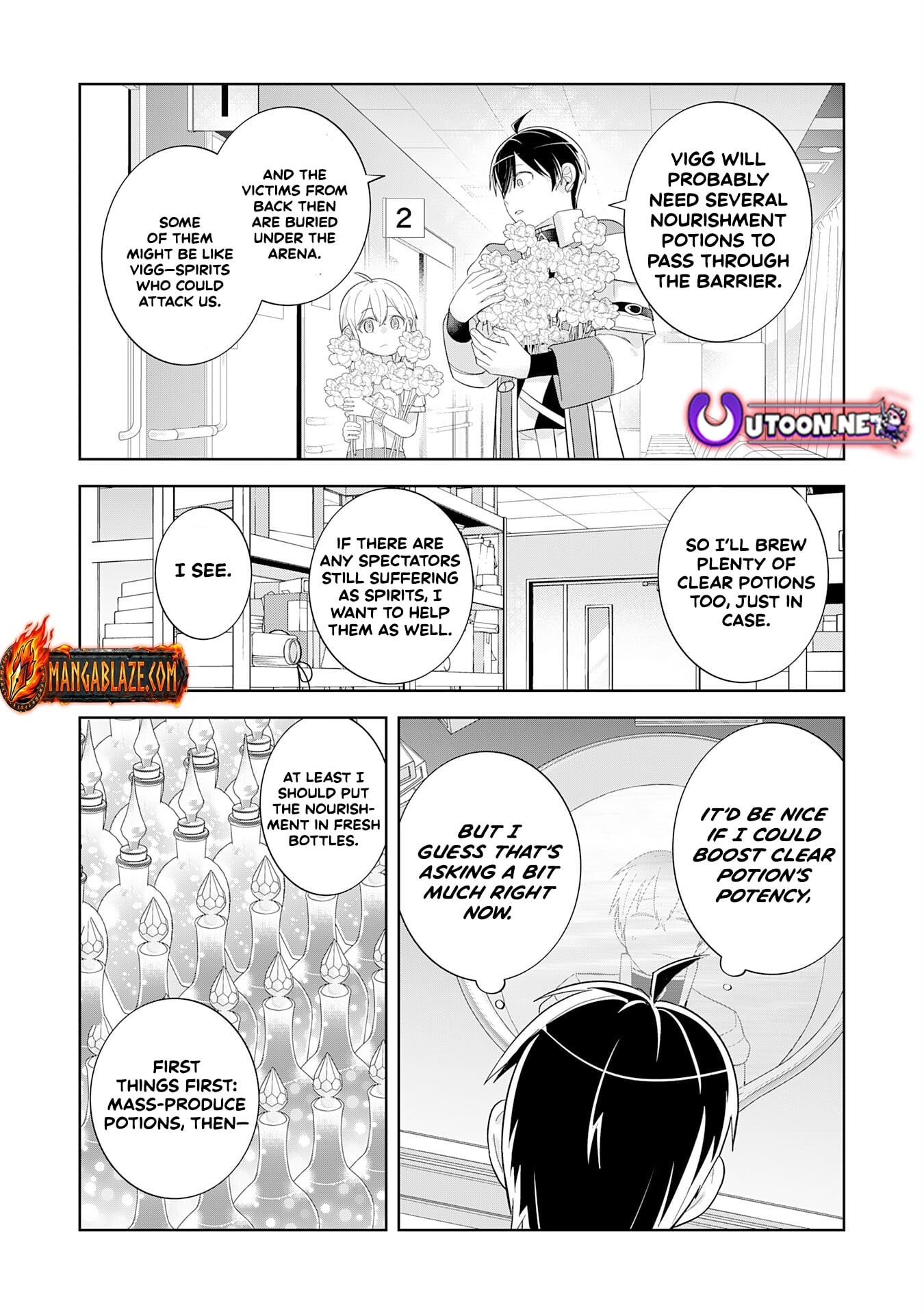 Saikyou Chiyushi no Techigai Slow Life ~"Shiro Mahou" ga Tsukaenai to Tsuihousareta kedo, Kawari no "Shiro Mahou" ga Muteki deshita~ – Chapter 12 – Page 17