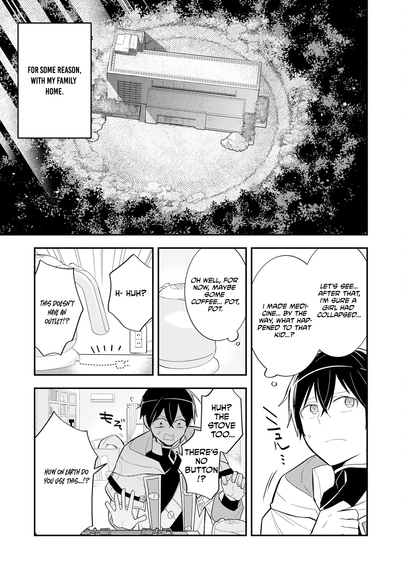 Saikyou Chiyushi no Techigai Slow Life ~"Shiro Mahou" ga Tsukaenai to Tsuihousareta kedo, Kawari no "Shiro Mahou" ga Muteki deshita~ – Chapter 2 – Page 3