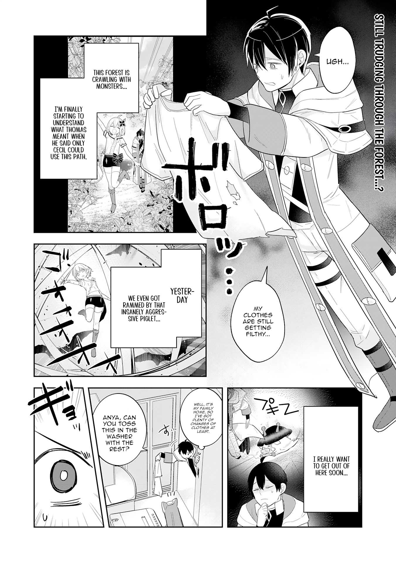 Saikyou Chiyushi no Techigai Slow Life ~"Shiro Mahou" ga Tsukaenai to Tsuihousareta kedo, Kawari no "Shiro Mahou" ga Muteki deshita~ – Chapter 6 – Page 2