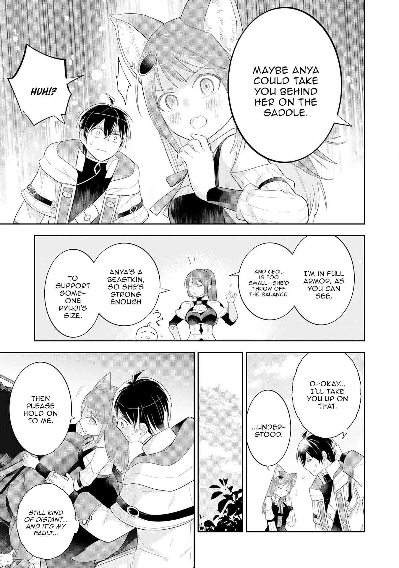 Saikyou Chiyushi no Techigai Slow Life ~"Shiro Mahou" ga Tsukaenai to Tsuihousareta kedo, Kawari no "Shiro Mahou" ga Muteki deshita~ – Chapter 8 – Page 12