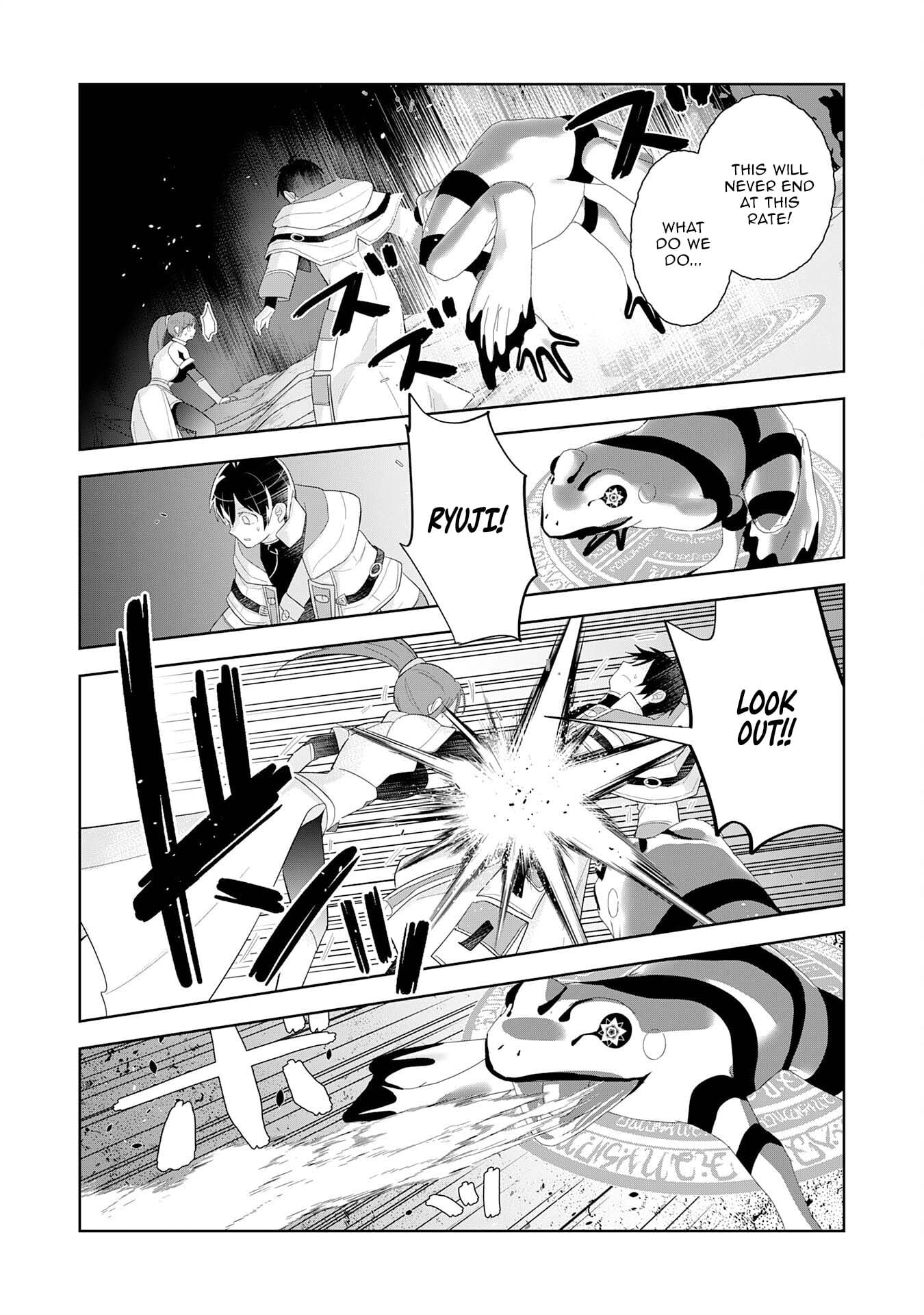 Saikyou Chiyushi no Techigai Slow Life ~"Shiro Mahou" ga Tsukaenai to Tsuihousareta kedo, Kawari no "Shiro Mahou" ga Muteki deshita~ – Chapter 8 – Page 28