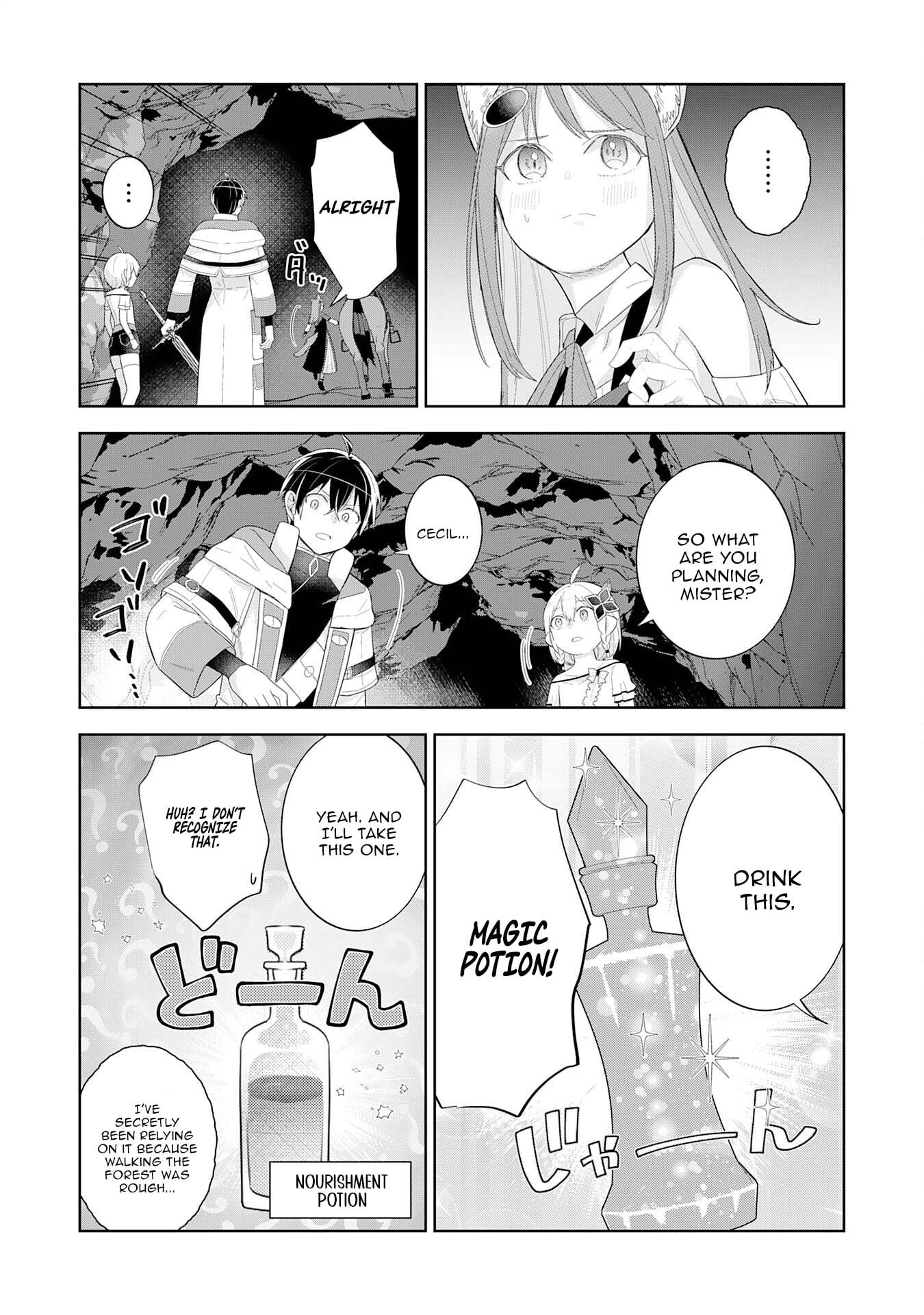 Saikyou Chiyushi no Techigai Slow Life ~"Shiro Mahou" ga Tsukaenai to Tsuihousareta kedo, Kawari no "Shiro Mahou" ga Muteki deshita~ – Chapter 9 – Page 10