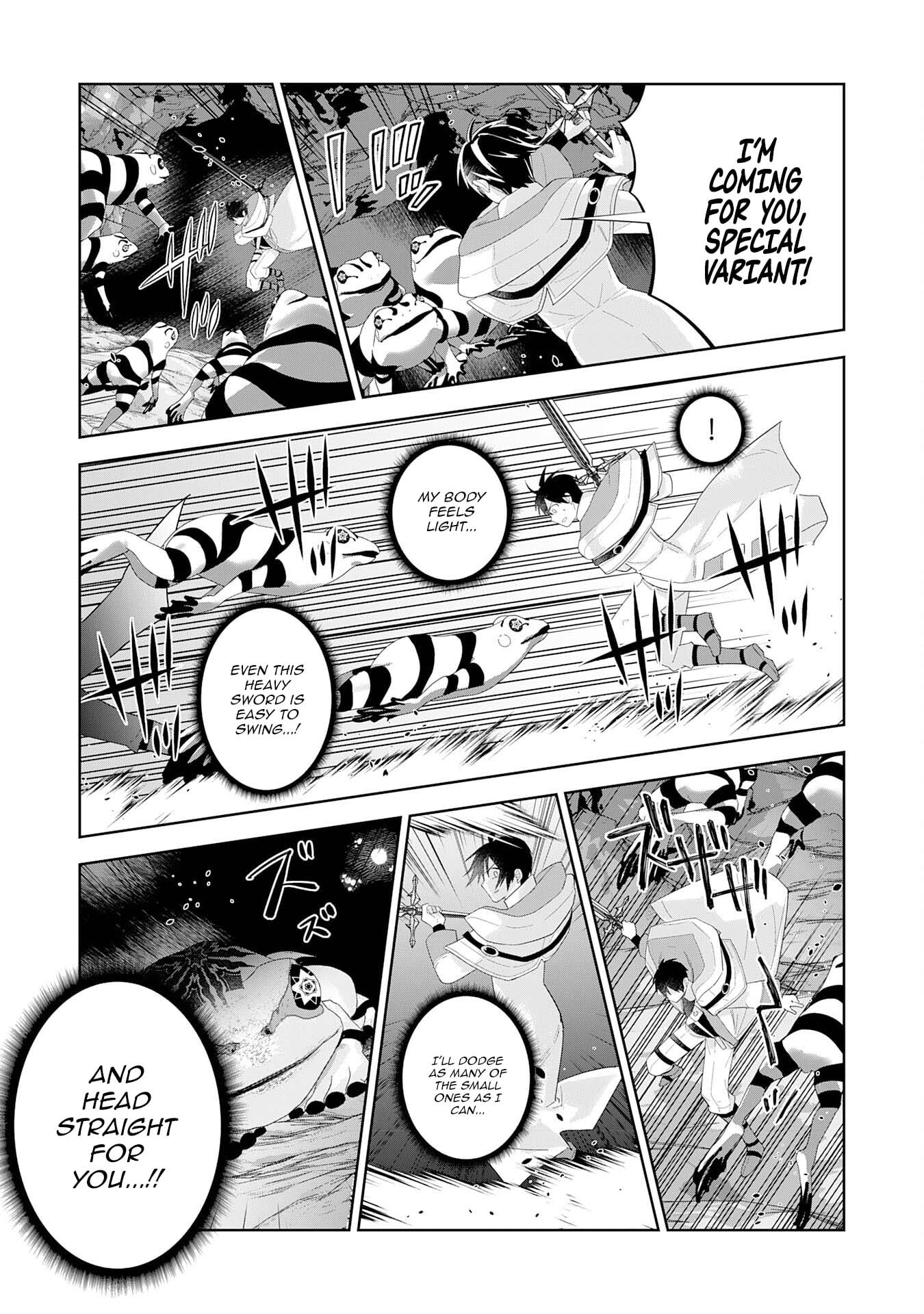 Saikyou Chiyushi no Techigai Slow Life ~"Shiro Mahou" ga Tsukaenai to Tsuihousareta kedo, Kawari no "Shiro Mahou" ga Muteki deshita~ – Chapter 9 – Page 14