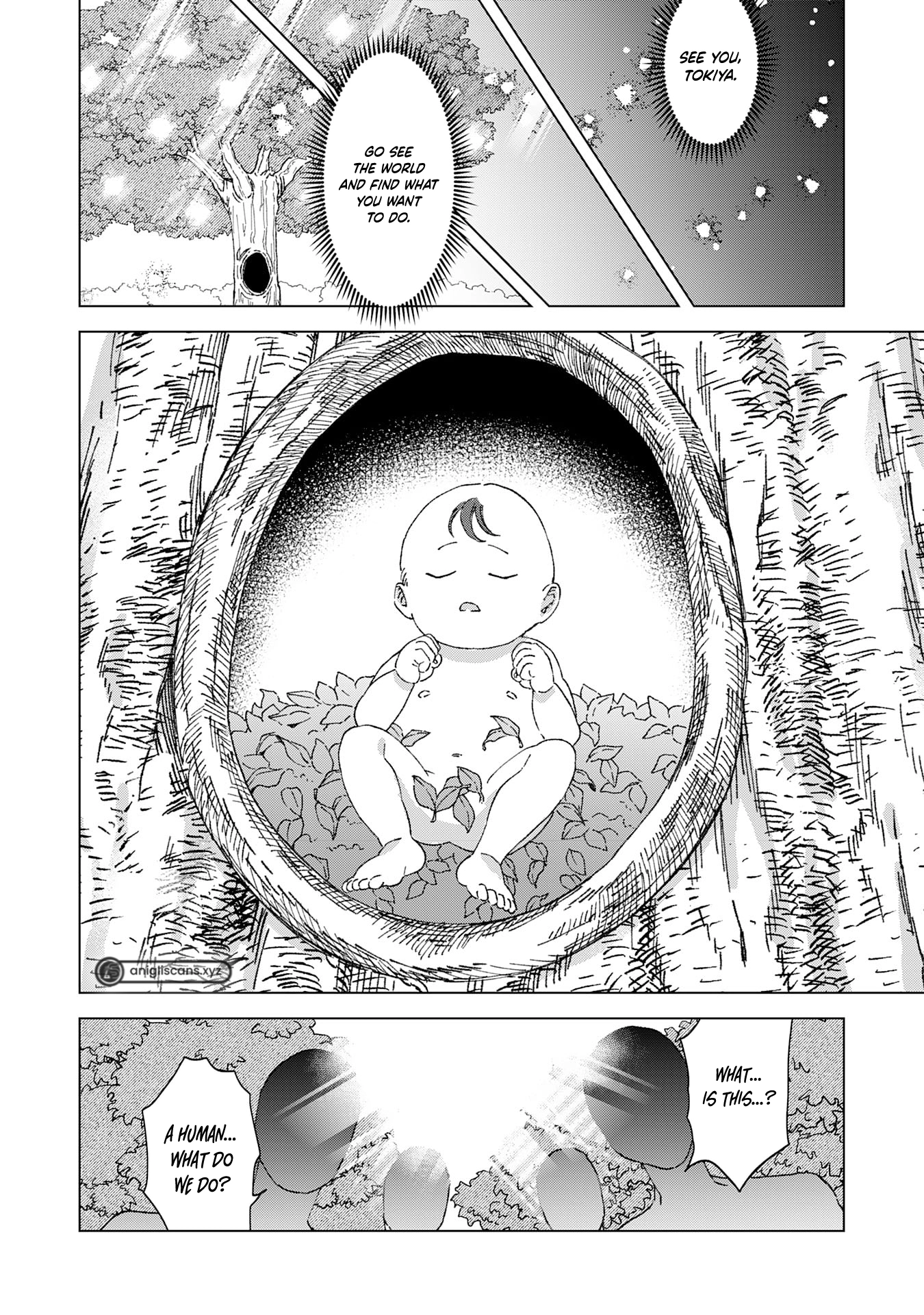 Seijuu ni Sodaterareta Shounen no Isekai Yururi Hourouki ~Kami-sama kara Moratta Cheat Mahou de, Nakama-tachi to Slow Life wo Mankitsu-chuu~ – Chapter 1.1 – Page 14