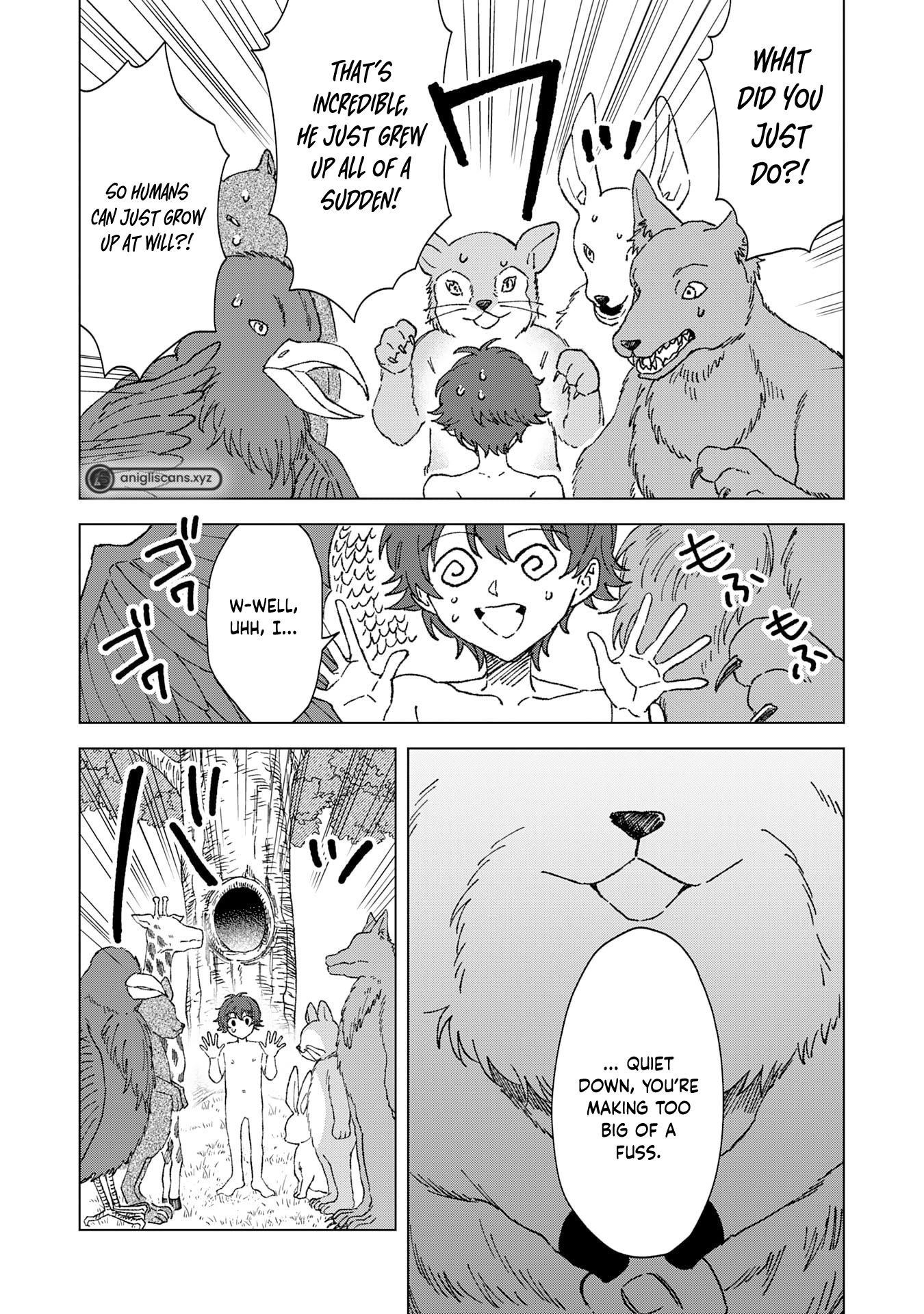 Seijuu ni Sodaterareta Shounen no Isekai Yururi Hourouki ~Kami-sama kara Moratta Cheat Mahou de, Nakama-tachi to Slow Life wo Mankitsu-chuu~ – Chapter 1.2 – Page 4