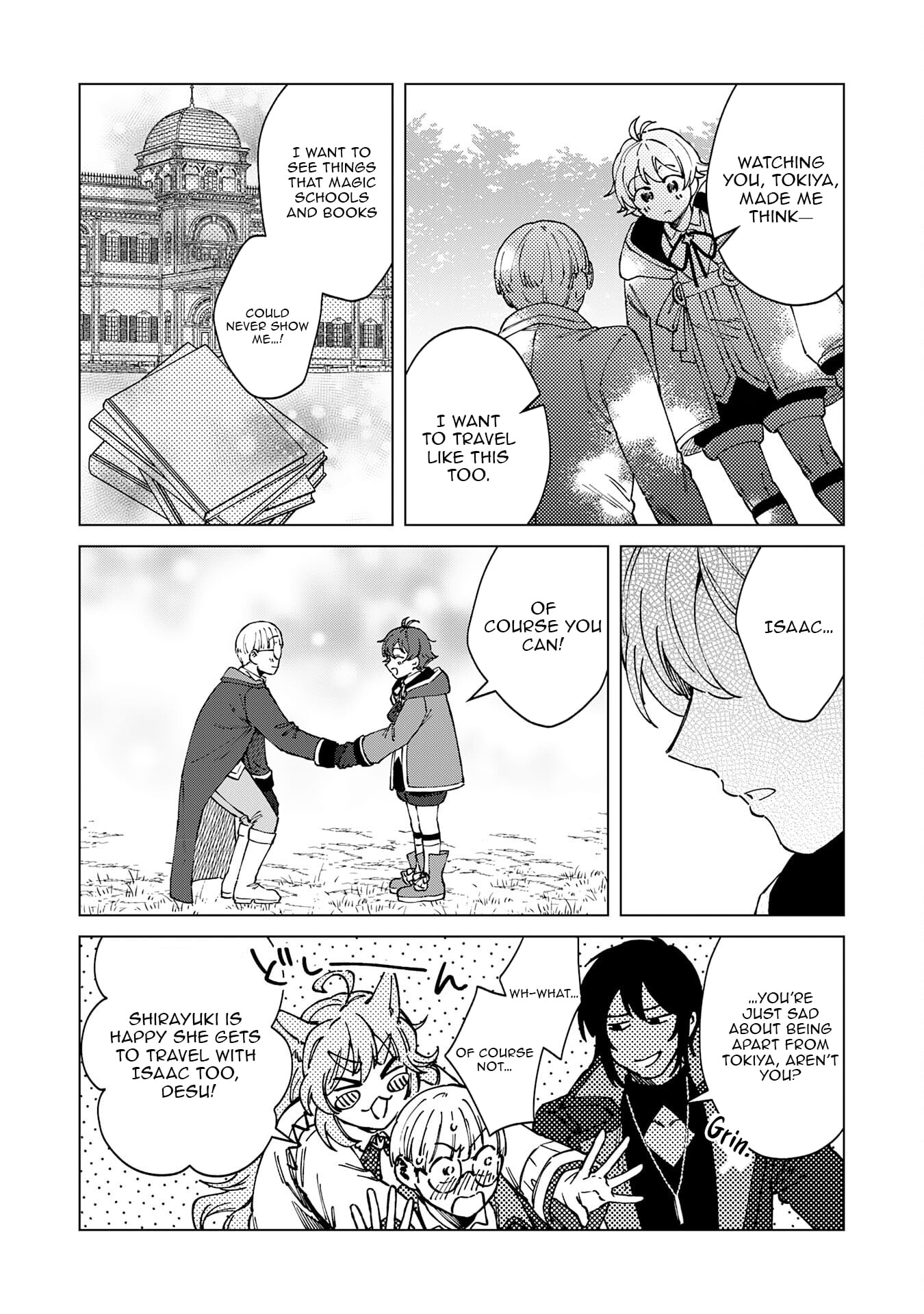 Seijuu ni Sodaterareta Shounen no Isekai Yururi Hourouki ~Kami-sama kara Moratta Cheat Mahou de, Nakama-tachi to Slow Life wo Mankitsu-chuu~ – Chapter 12 – Page 31