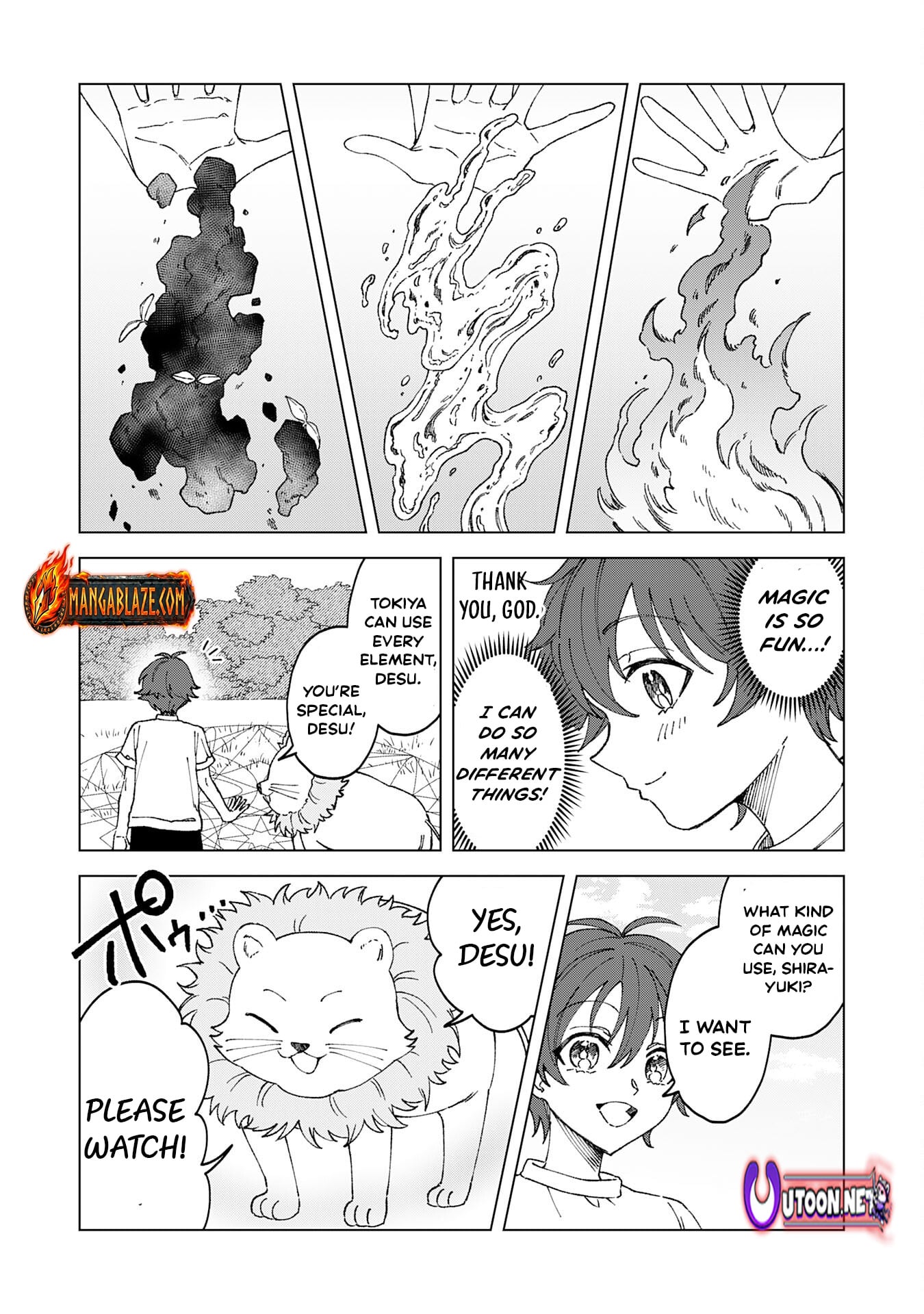 Seijuu ni Sodaterareta Shounen no Isekai Yururi Hourouki ~Kami-sama kara Moratta Cheat Mahou de, Nakama-tachi to Slow Life wo Mankitsu-chuu~ – Chapter 2 – Page 5