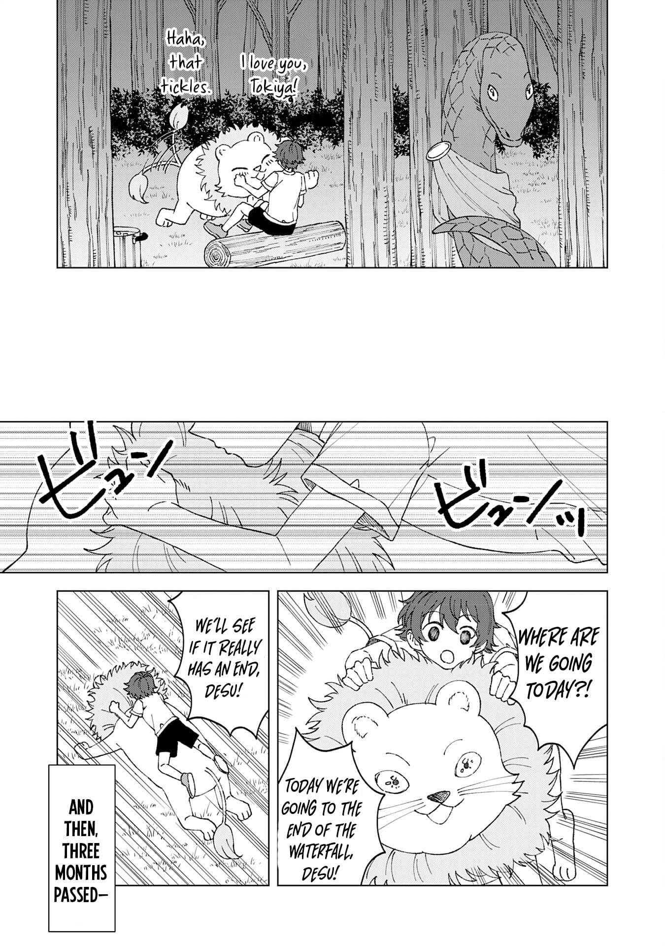 Seijuu ni Sodaterareta Shounen no Isekai Yururi Hourouki ~Kami-sama kara Moratta Cheat Mahou de, Nakama-tachi to Slow Life wo Mankitsu-chuu~ – Chapter 2 – Page 30