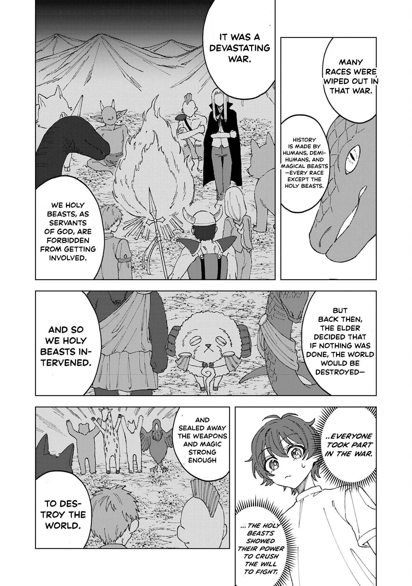 Seijuu ni Sodaterareta Shounen no Isekai Yururi Hourouki ~Kami-sama kara Moratta Cheat Mahou de, Nakama-tachi to Slow Life wo Mankitsu-chuu~ – Chapter 3 – Page 7