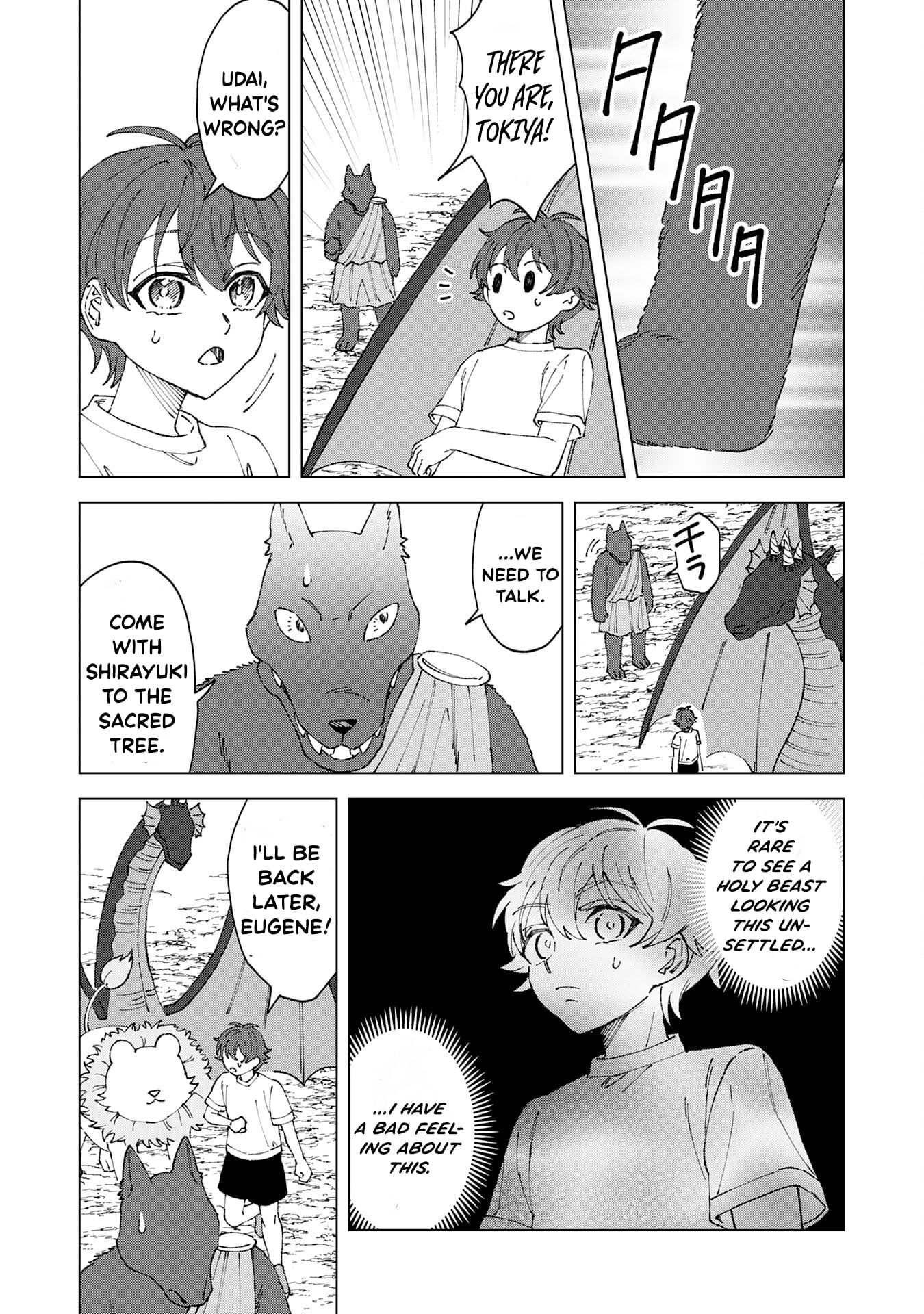 Seijuu ni Sodaterareta Shounen no Isekai Yururi Hourouki ~Kami-sama kara Moratta Cheat Mahou de, Nakama-tachi to Slow Life wo Mankitsu-chuu~ – Chapter 4 – Page 9