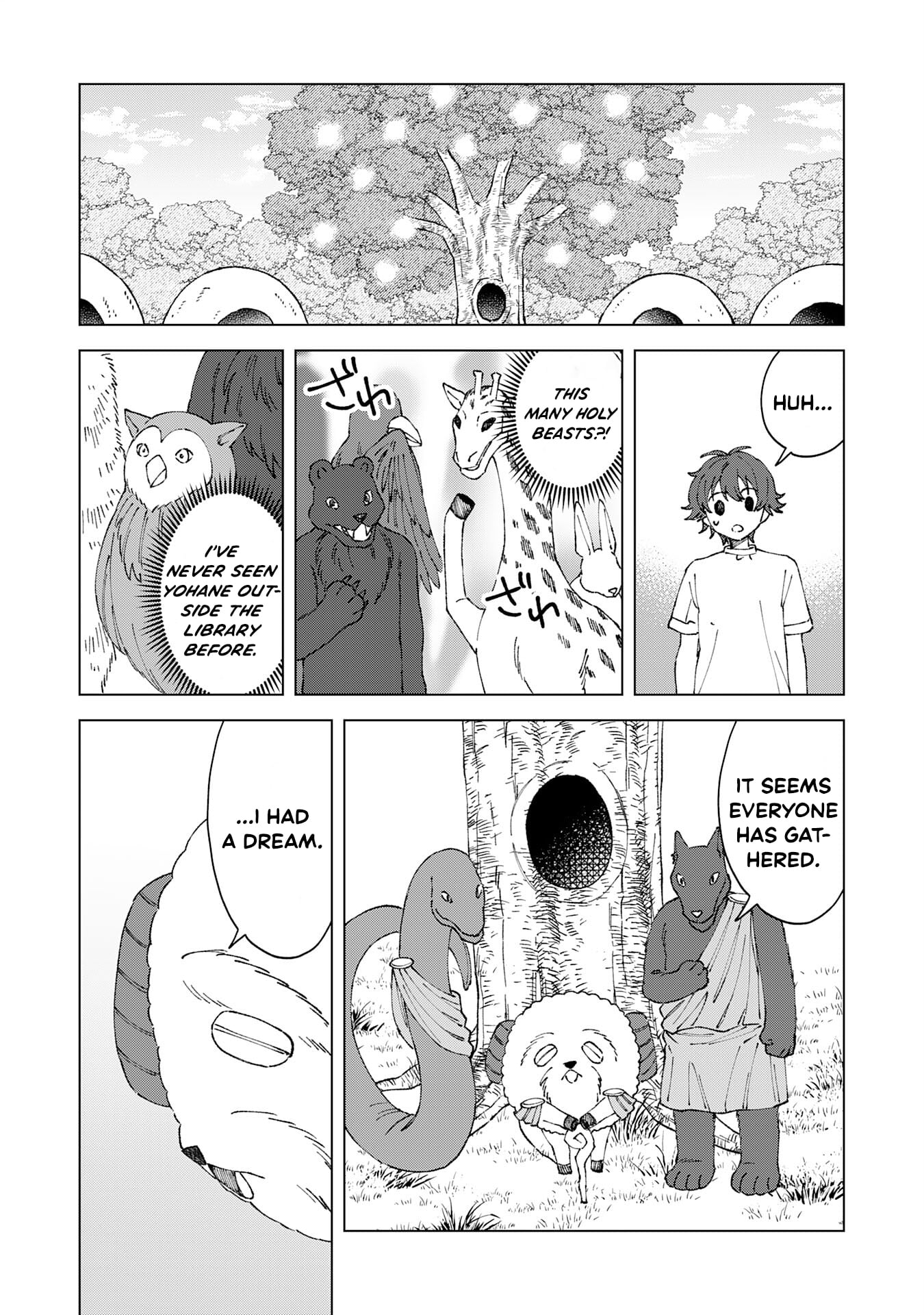 Seijuu ni Sodaterareta Shounen no Isekai Yururi Hourouki ~Kami-sama kara Moratta Cheat Mahou de, Nakama-tachi to Slow Life wo Mankitsu-chuu~ – Chapter 4 – Page 10
