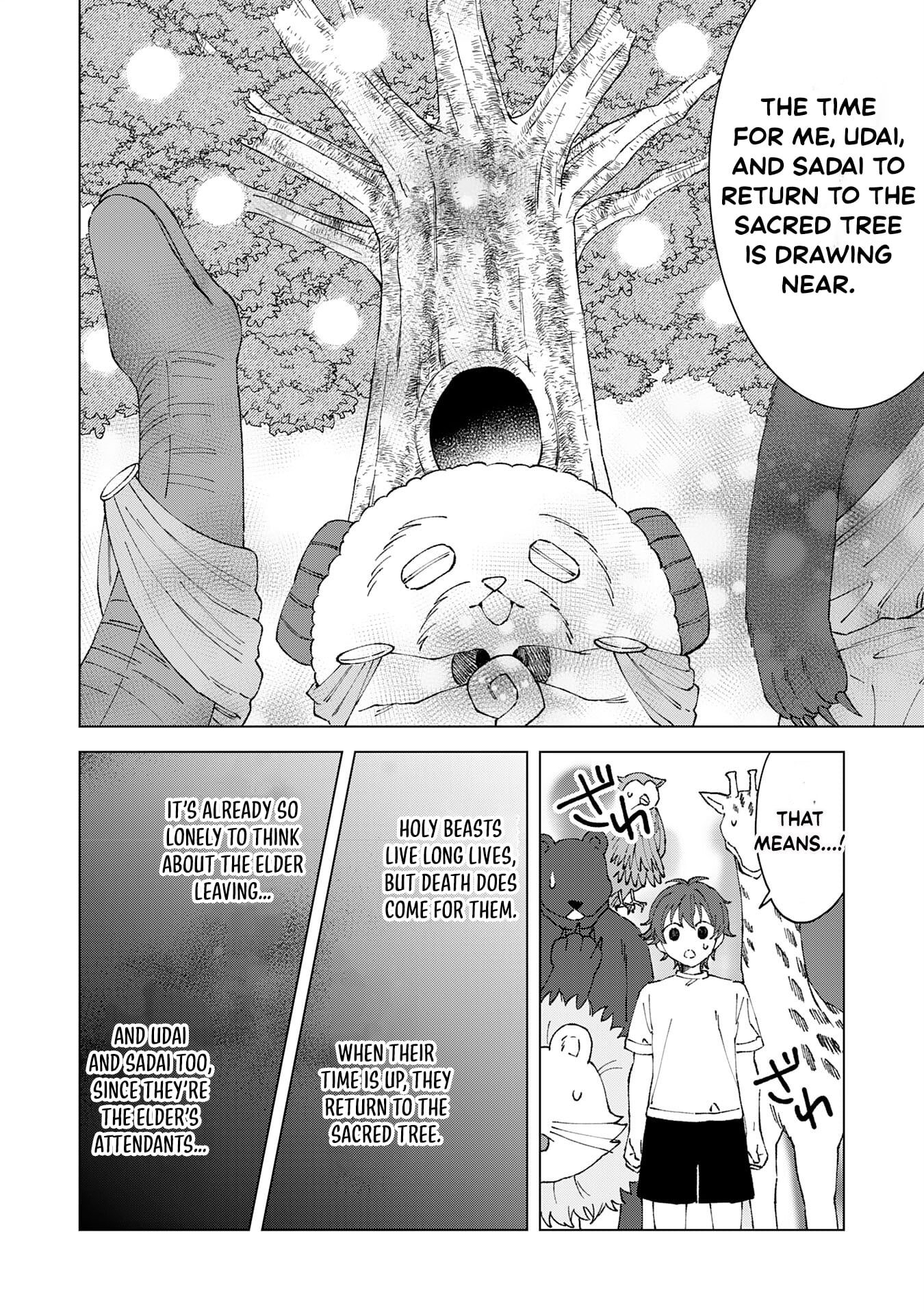 Seijuu ni Sodaterareta Shounen no Isekai Yururi Hourouki ~Kami-sama kara Moratta Cheat Mahou de, Nakama-tachi to Slow Life wo Mankitsu-chuu~ – Chapter 4 – Page 11