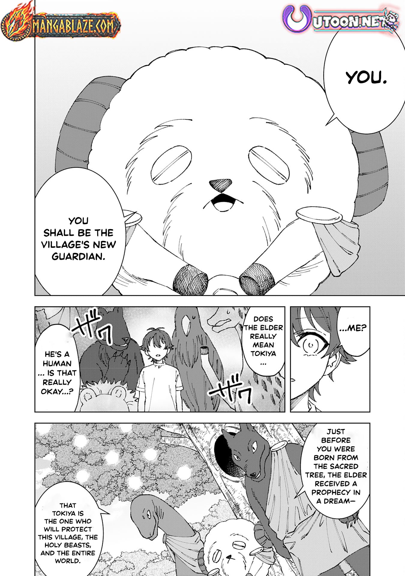 Seijuu ni Sodaterareta Shounen no Isekai Yururi Hourouki ~Kami-sama kara Moratta Cheat Mahou de, Nakama-tachi to Slow Life wo Mankitsu-chuu~ – Chapter 4 – Page 13