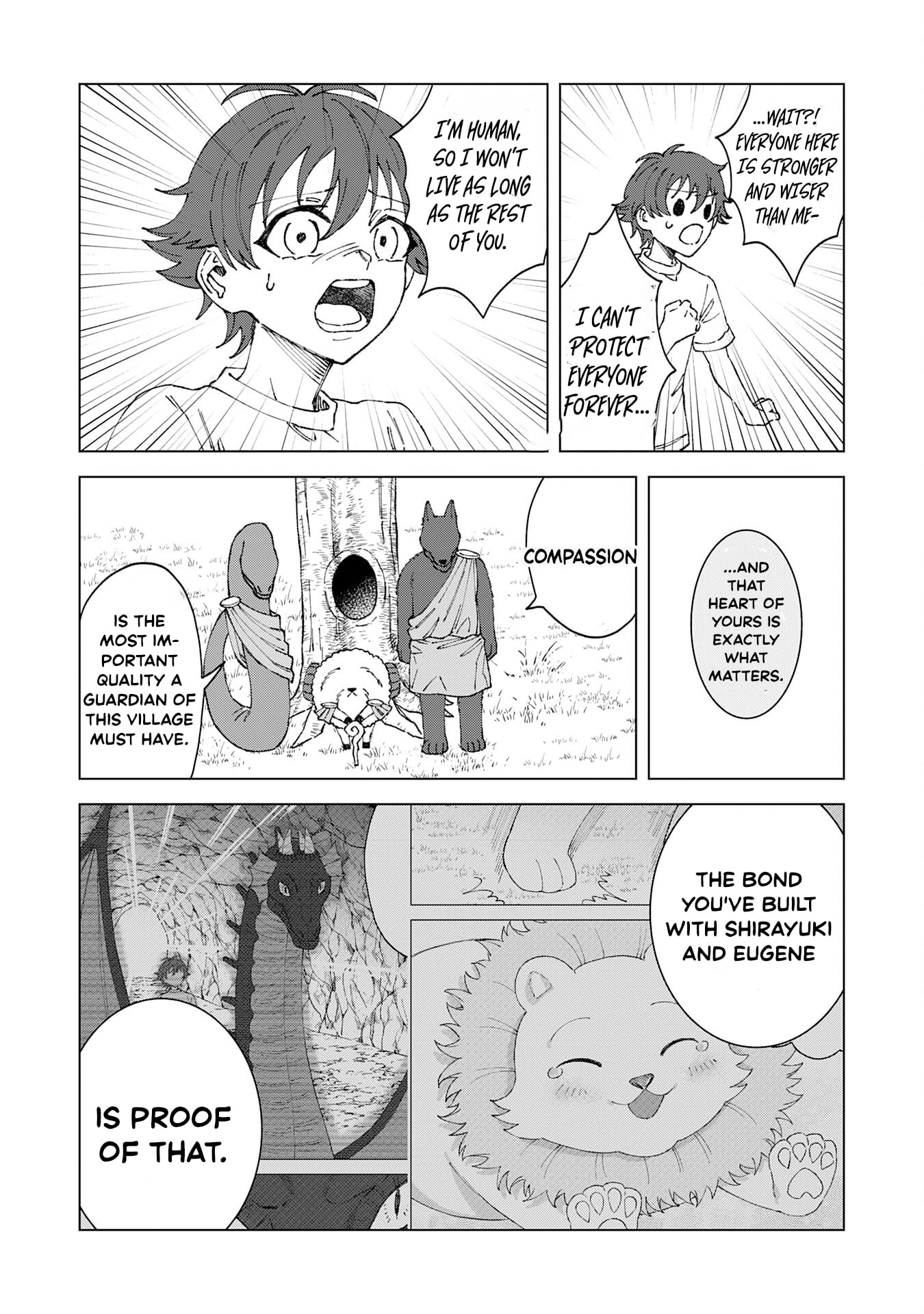 Seijuu ni Sodaterareta Shounen no Isekai Yururi Hourouki ~Kami-sama kara Moratta Cheat Mahou de, Nakama-tachi to Slow Life wo Mankitsu-chuu~ – Chapter 4 – Page 14