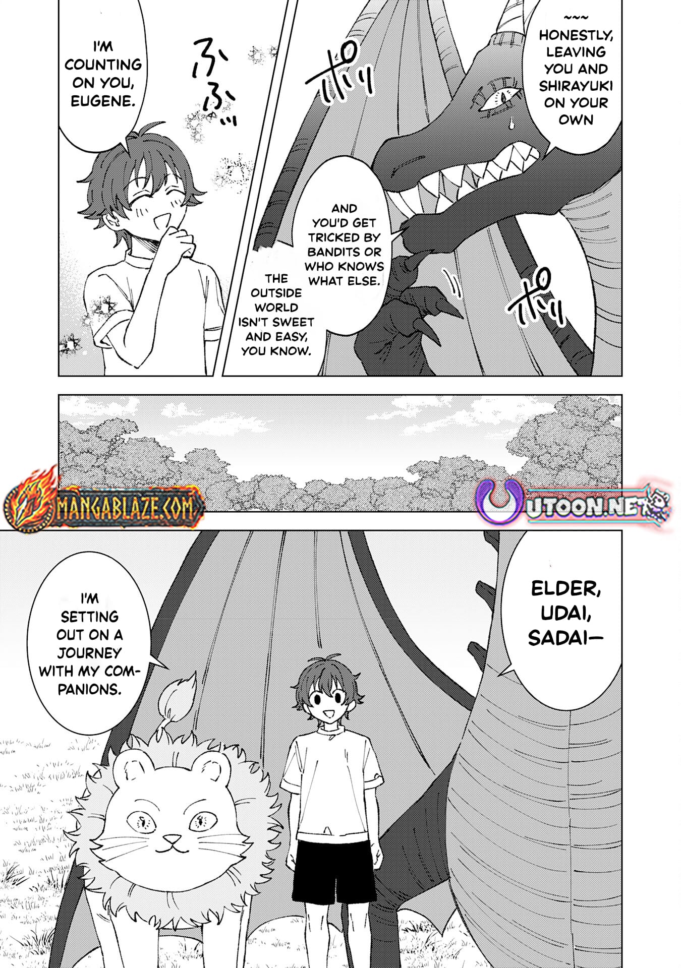 Seijuu ni Sodaterareta Shounen no Isekai Yururi Hourouki ~Kami-sama kara Moratta Cheat Mahou de, Nakama-tachi to Slow Life wo Mankitsu-chuu~ – Chapter 4 – Page 22