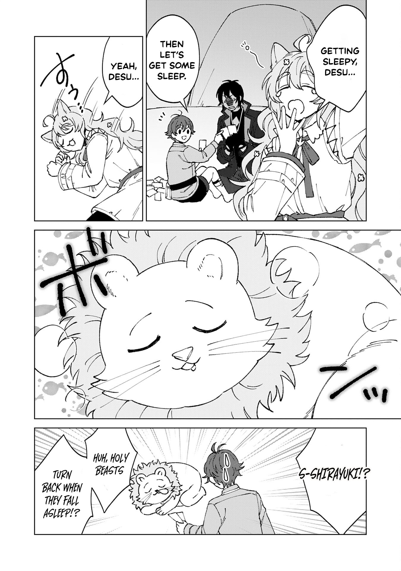 Seijuu ni Sodaterareta Shounen no Isekai Yururi Hourouki ~Kami-sama kara Moratta Cheat Mahou de, Nakama-tachi to Slow Life wo Mankitsu-chuu~ – Chapter 5 – Page 15