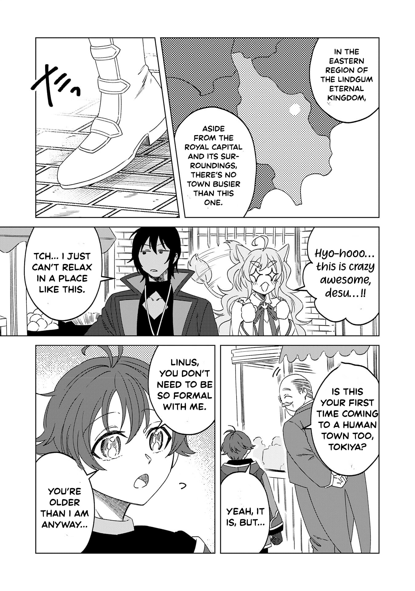 Seijuu ni Sodaterareta Shounen no Isekai Yururi Hourouki ~Kami-sama kara Moratta Cheat Mahou de, Nakama-tachi to Slow Life wo Mankitsu-chuu~ – Chapter 7 – Page 4
