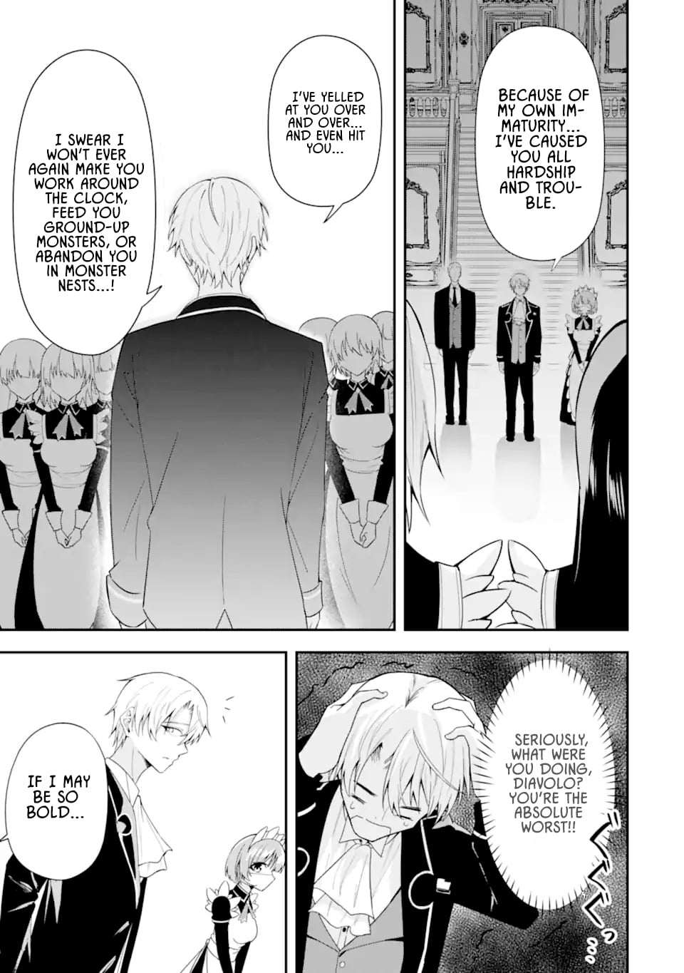 Shokei Flag No Akuyaku Kizoku Ni Tensei Shitaga, Shinitakunainode Yami Maho Wo Kiwamete Heroine Tachi Wo Sukuimasu Byojakuna Heroine Wo Care Shitara Naze Ka Ore Ga Dekiai Sareta Ken – Chapter 1.1 – Page 28