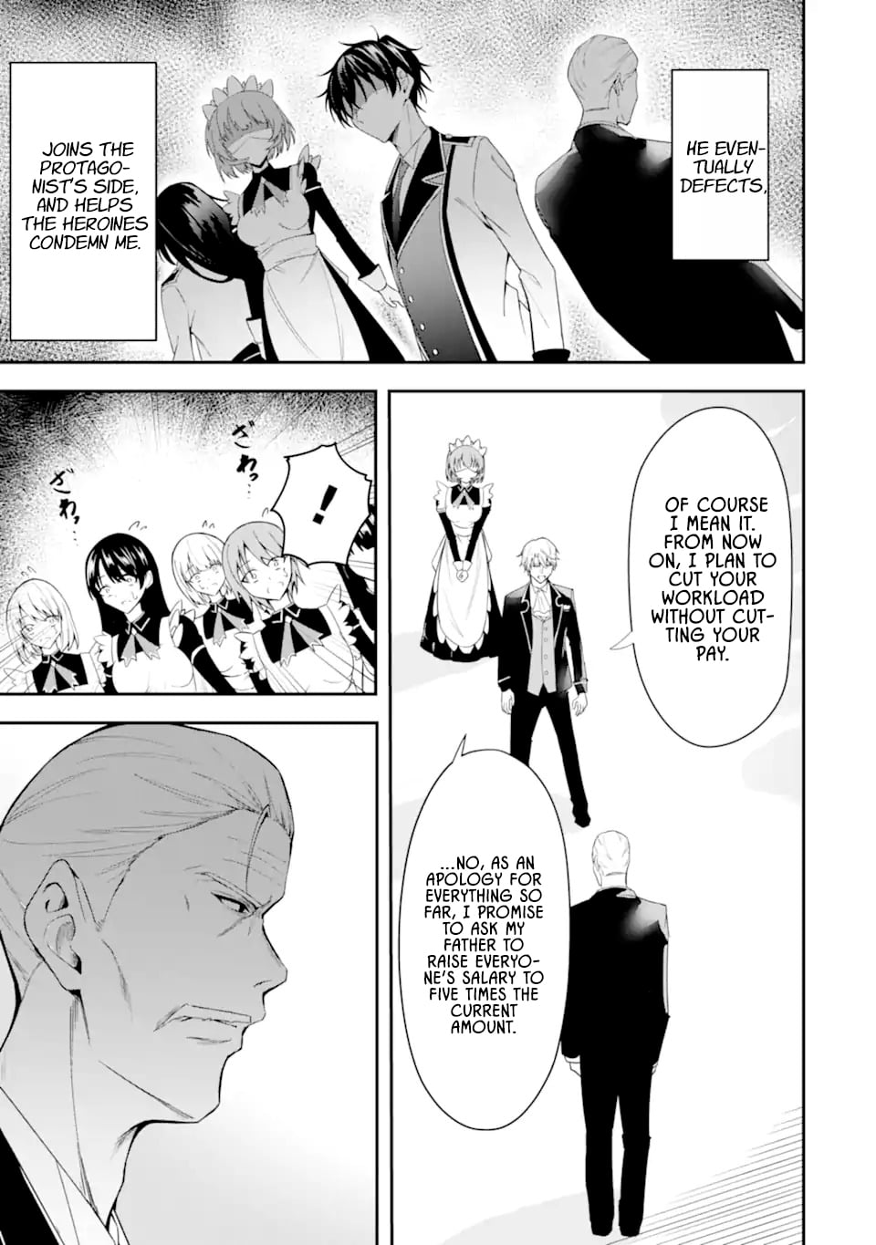 Shokei Flag No Akuyaku Kizoku Ni Tensei Shitaga, Shinitakunainode Yami Maho Wo Kiwamete Heroine Tachi Wo Sukuimasu Byojakuna Heroine Wo Care Shitara Naze Ka Ore Ga Dekiai Sareta Ken – Chapter 1.1 – Page 30