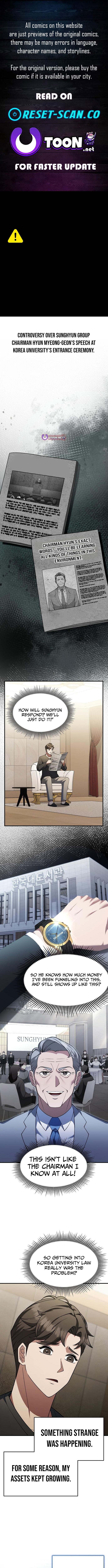 The Chairman Who Just Wants to Slack Off – Chapter 5 – Page 1