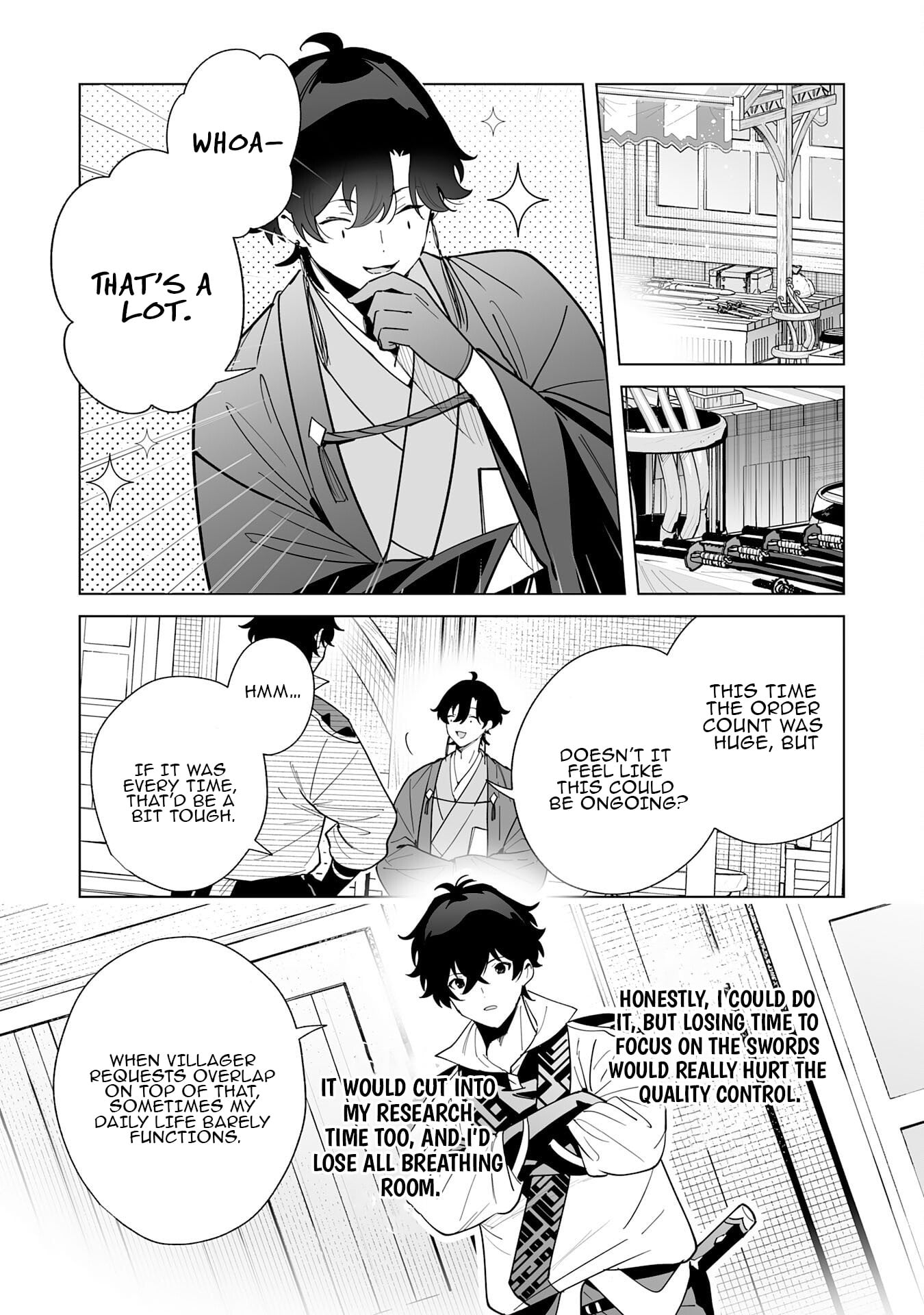 The Leisurely Frontier Life of a Katana Blacksmith Who Left an S-Rank Guild ~ After Escaping from a Black Company Guild and Forging Freely, I Accidentally Created a Legendary Demon Sword ~ – Chapter 10 – Page 4
