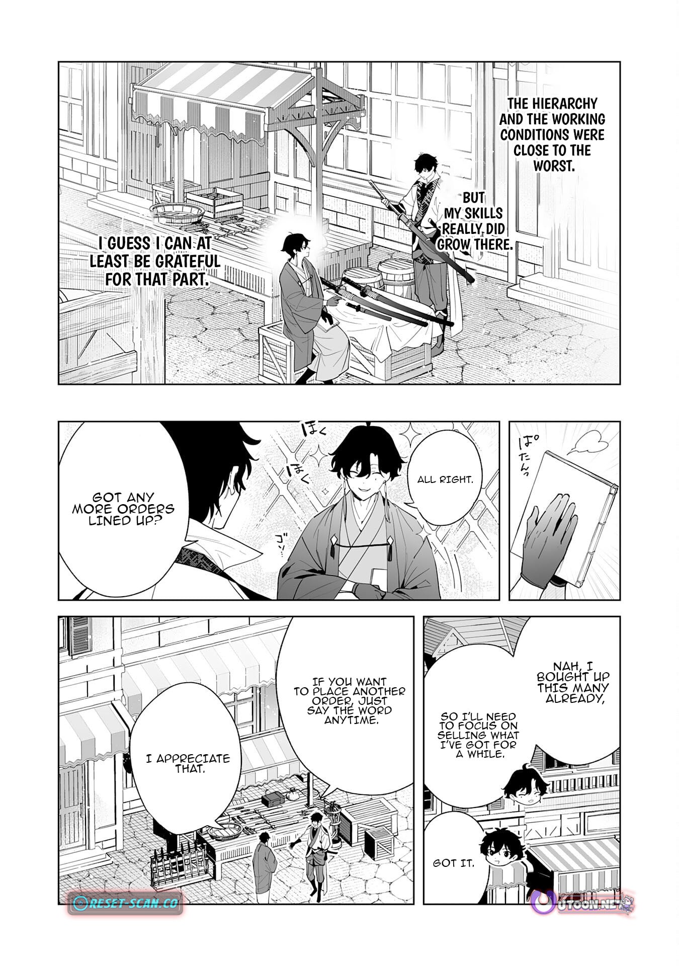 The Leisurely Frontier Life of a Katana Blacksmith Who Left an S-Rank Guild ~ After Escaping from a Black Company Guild and Forging Freely, I Accidentally Created a Legendary Demon Sword ~ – Chapter 10 – Page 9