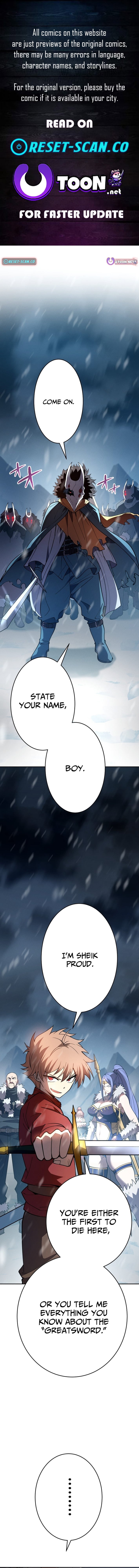 The Regressed Former Sword Saint Becomes a Rebel of the Necromancer House – Chapter 19 – Page 1